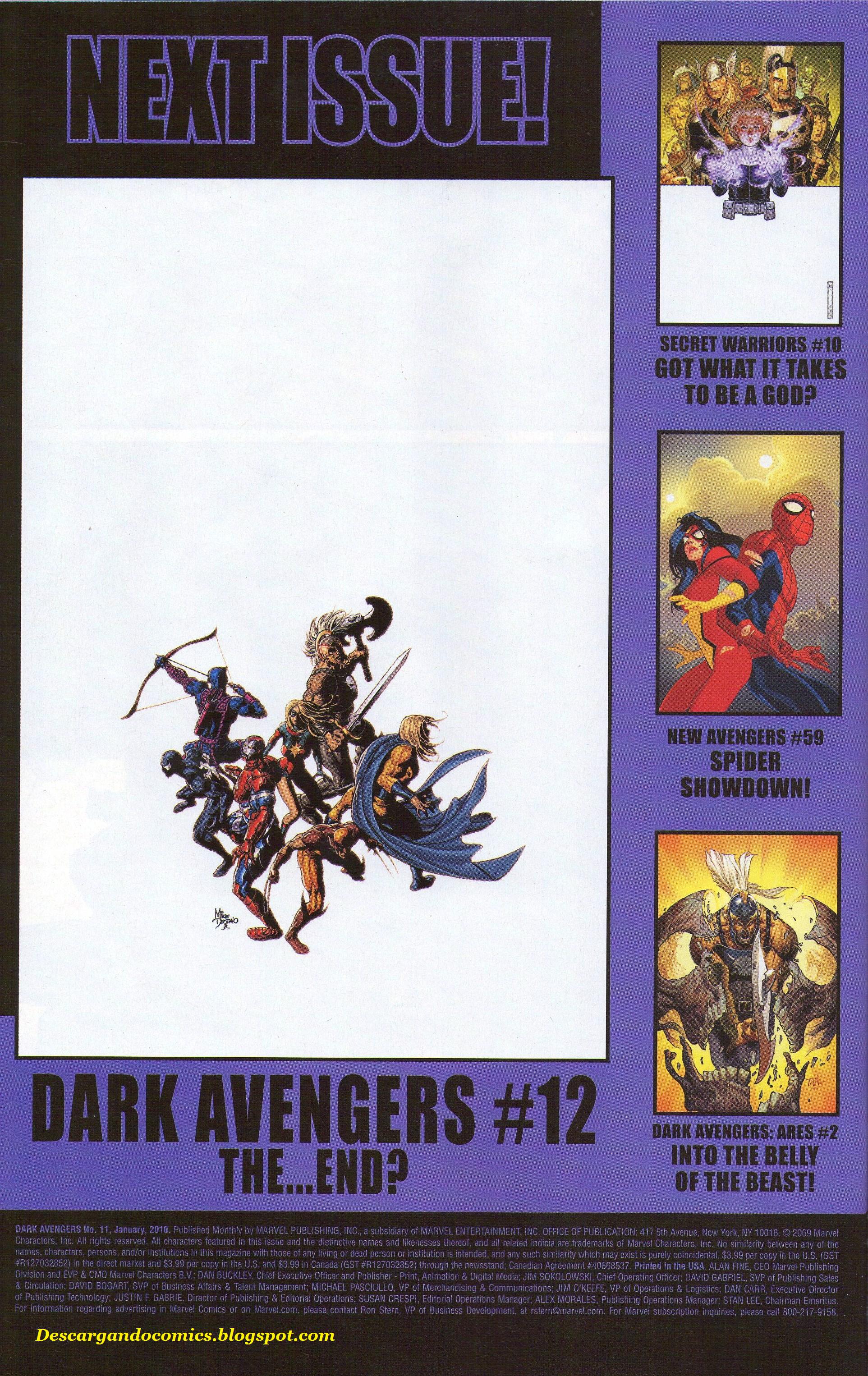 Read online Dark Avengers (2009) comic -  Issue #11 - 29