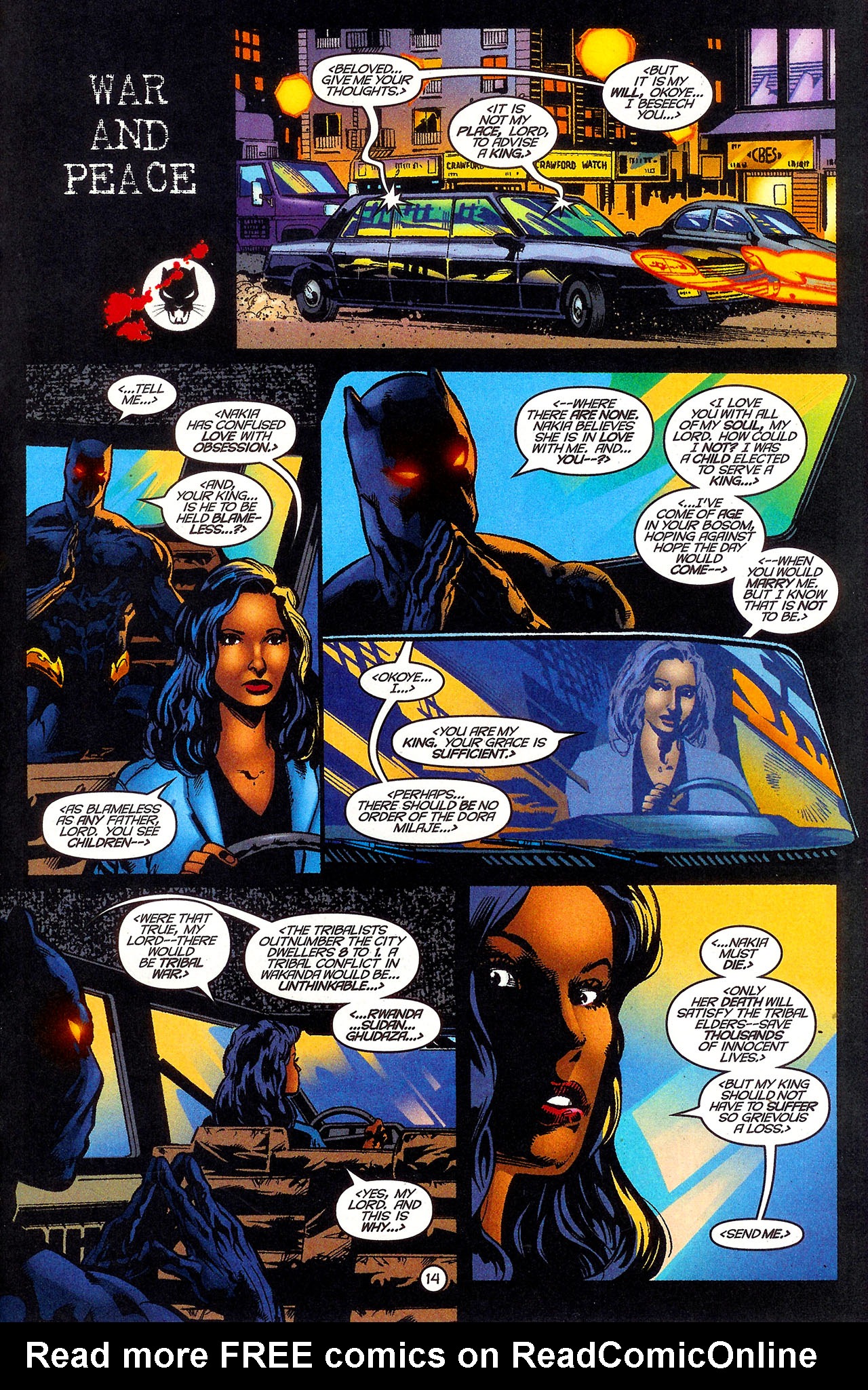 Read online Black Panther (1998) comic -  Issue #32 - 15