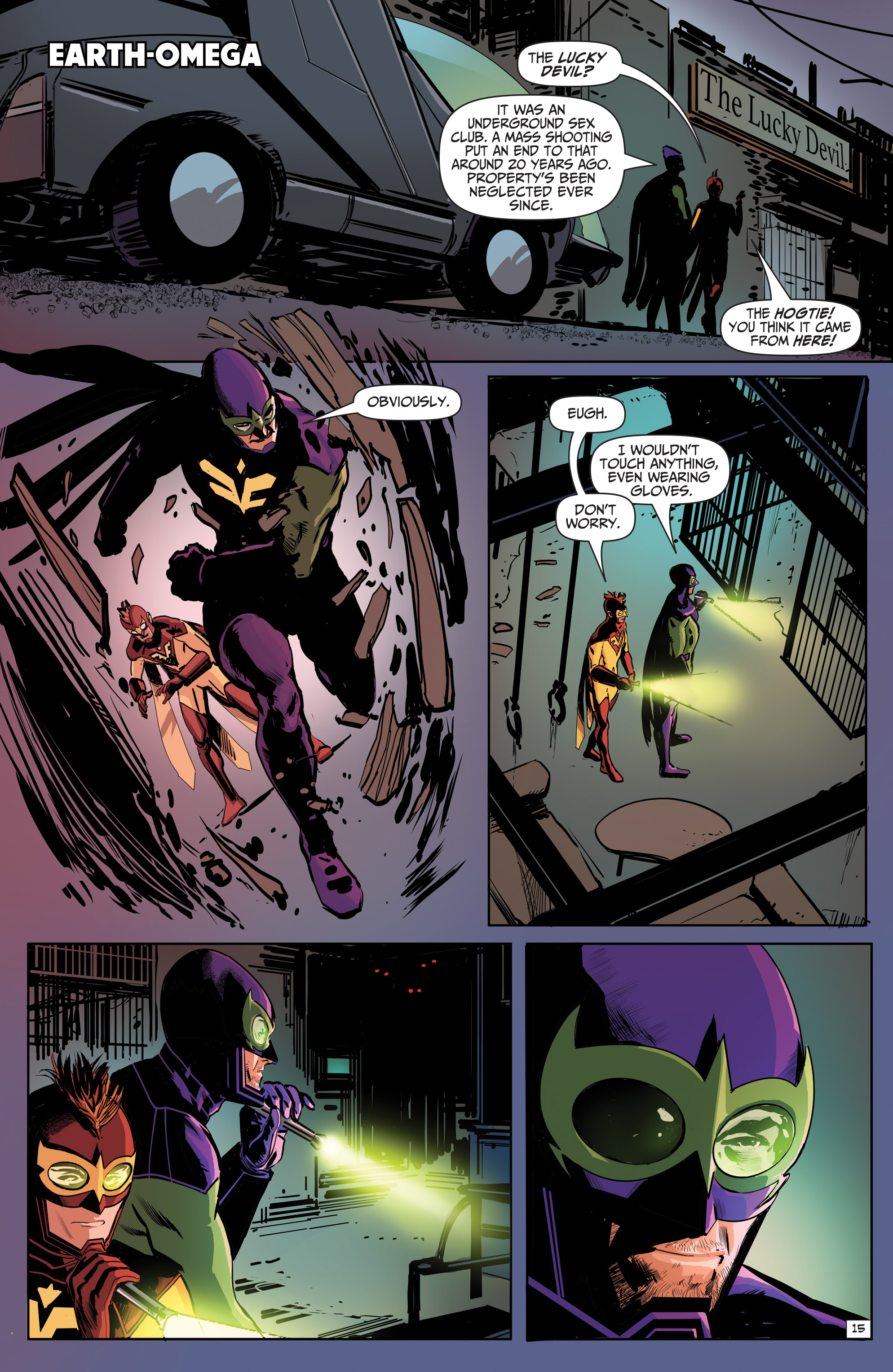 Read online Dragonfly & Dragonflyman comic -  Issue #1 - 17