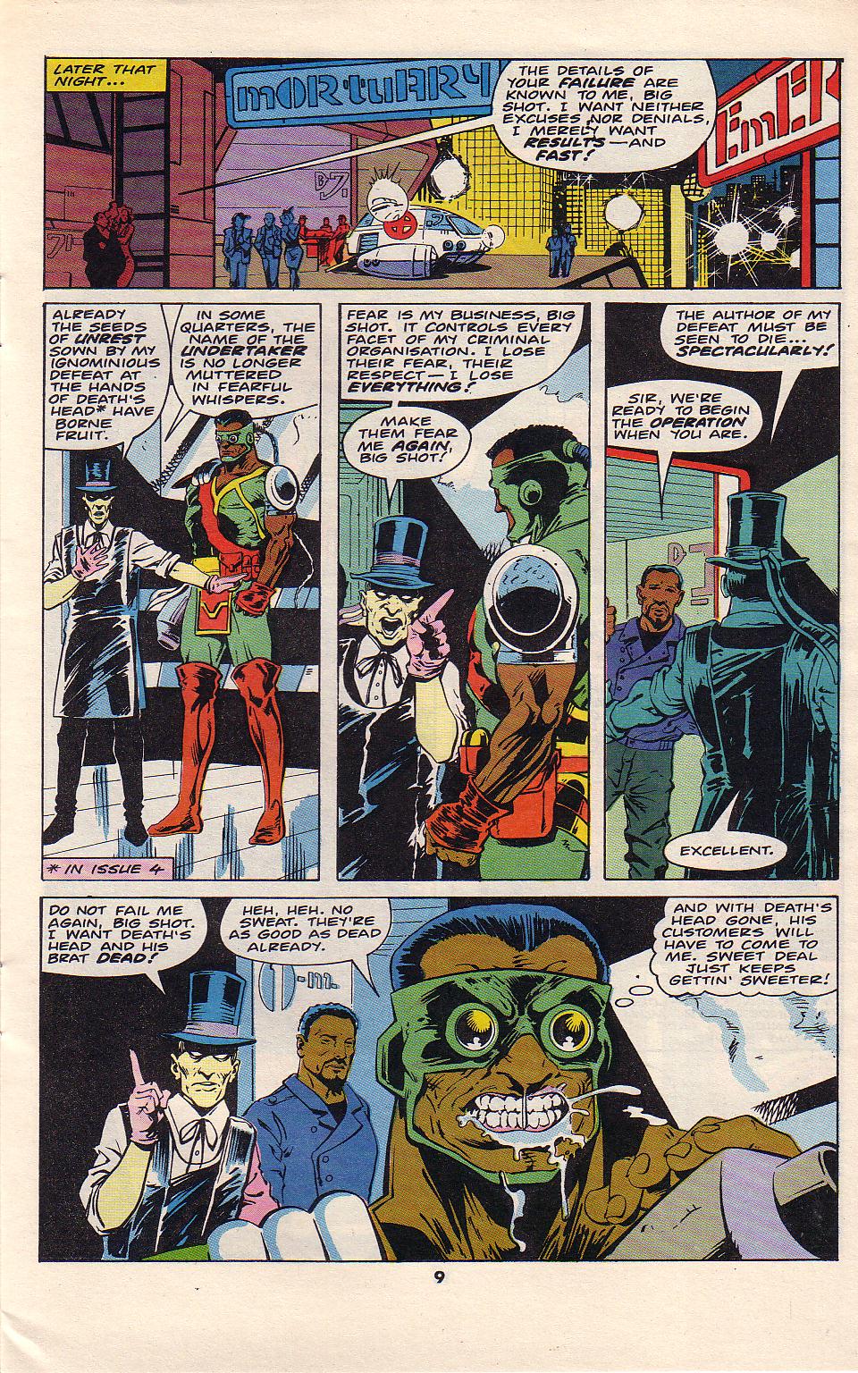 Read online Death's Head comic -  Issue #7 - 8