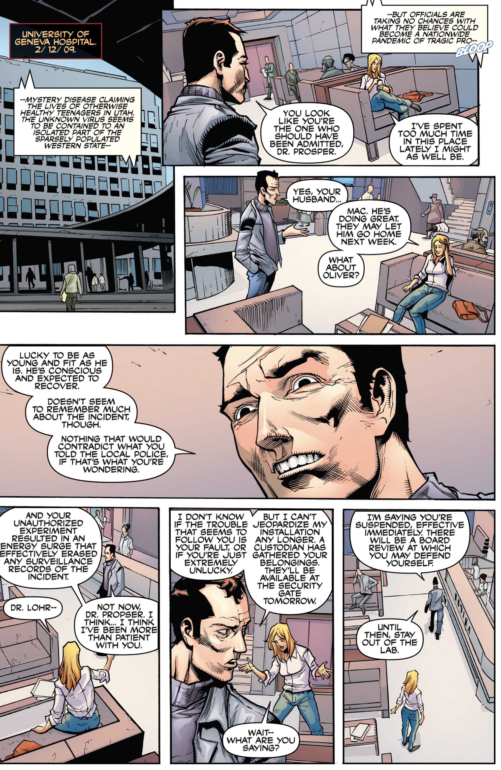 Read online Days Missing: Enox comic -  Issue # Full - 47