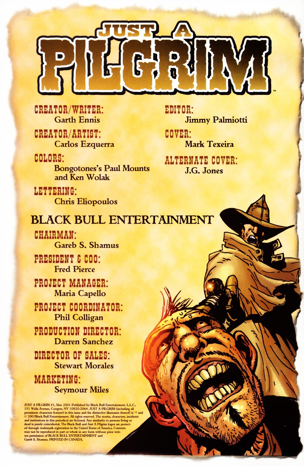 Read online Just A Pilgrim comic -  Issue #1 - 2