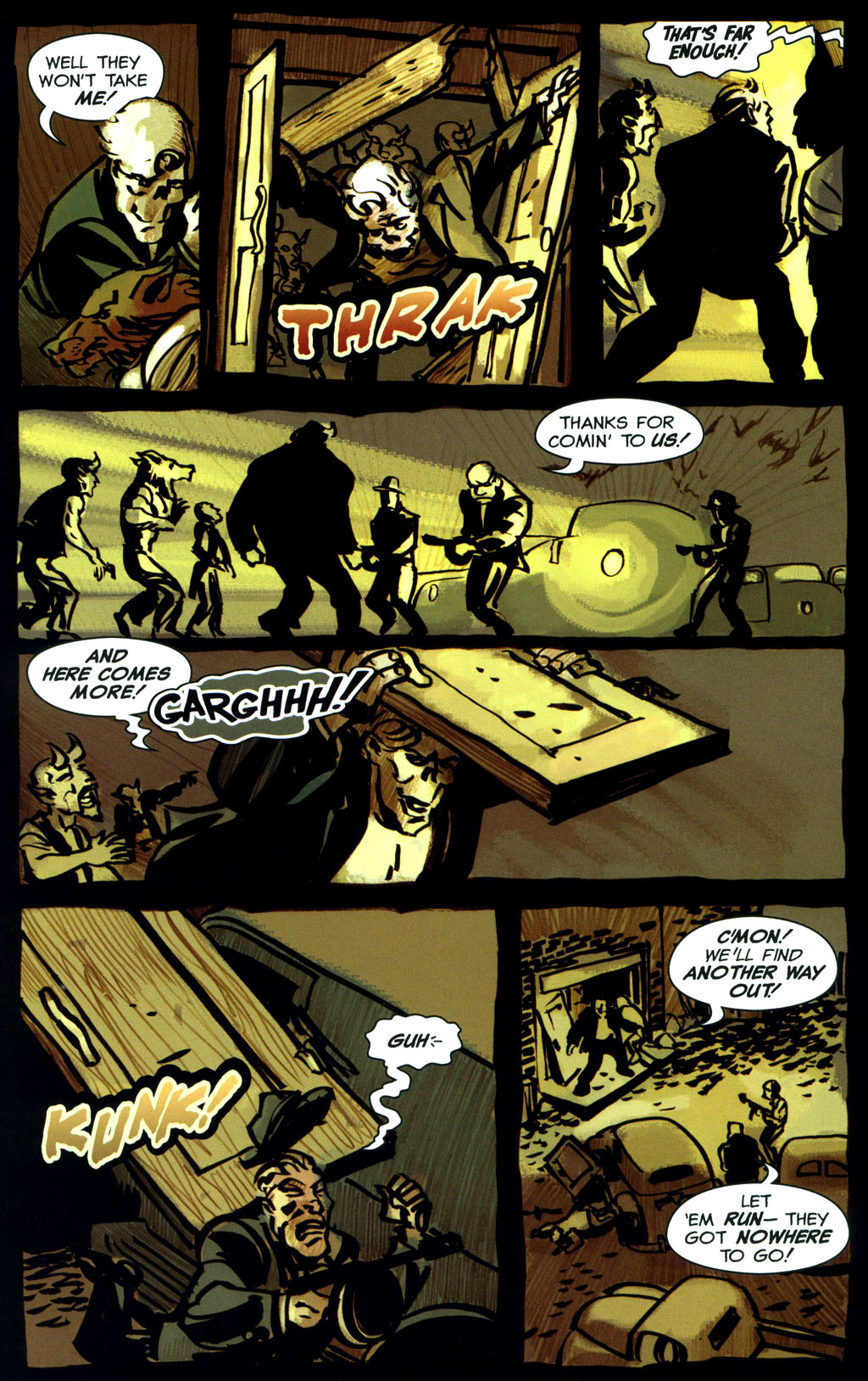 Read online Frankenstein Mobster comic -  Issue #4 - 20