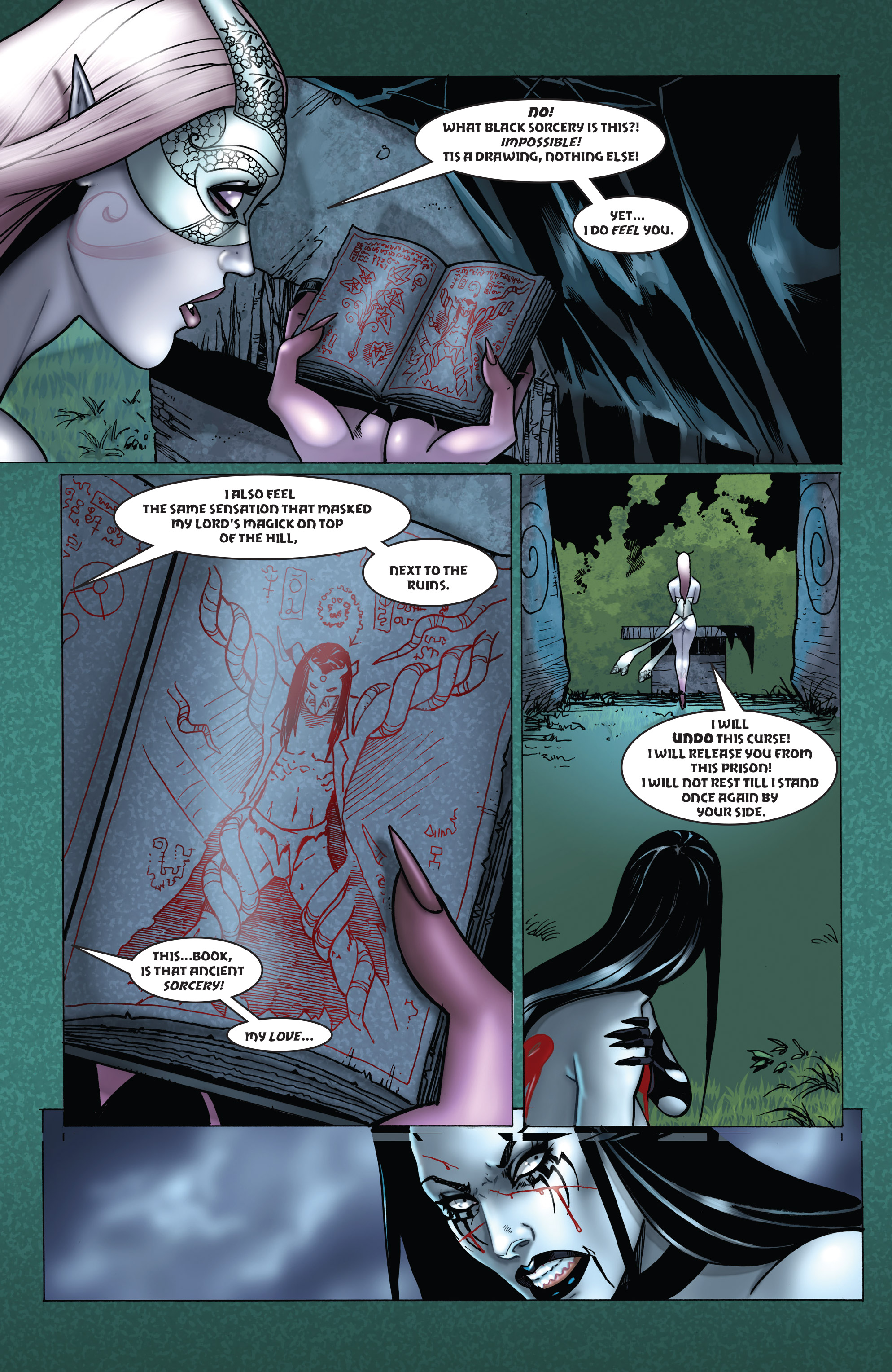 Read online Tarot: Witch of the Black Rose comic -  Issue #102 - 22