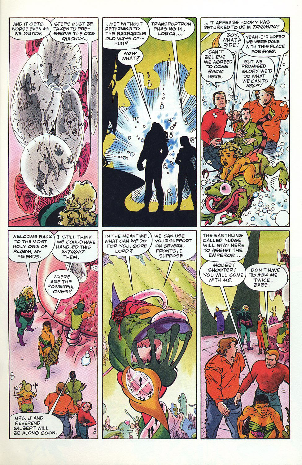 Read online Warriors of Plasm comic -  Issue #6 - 10