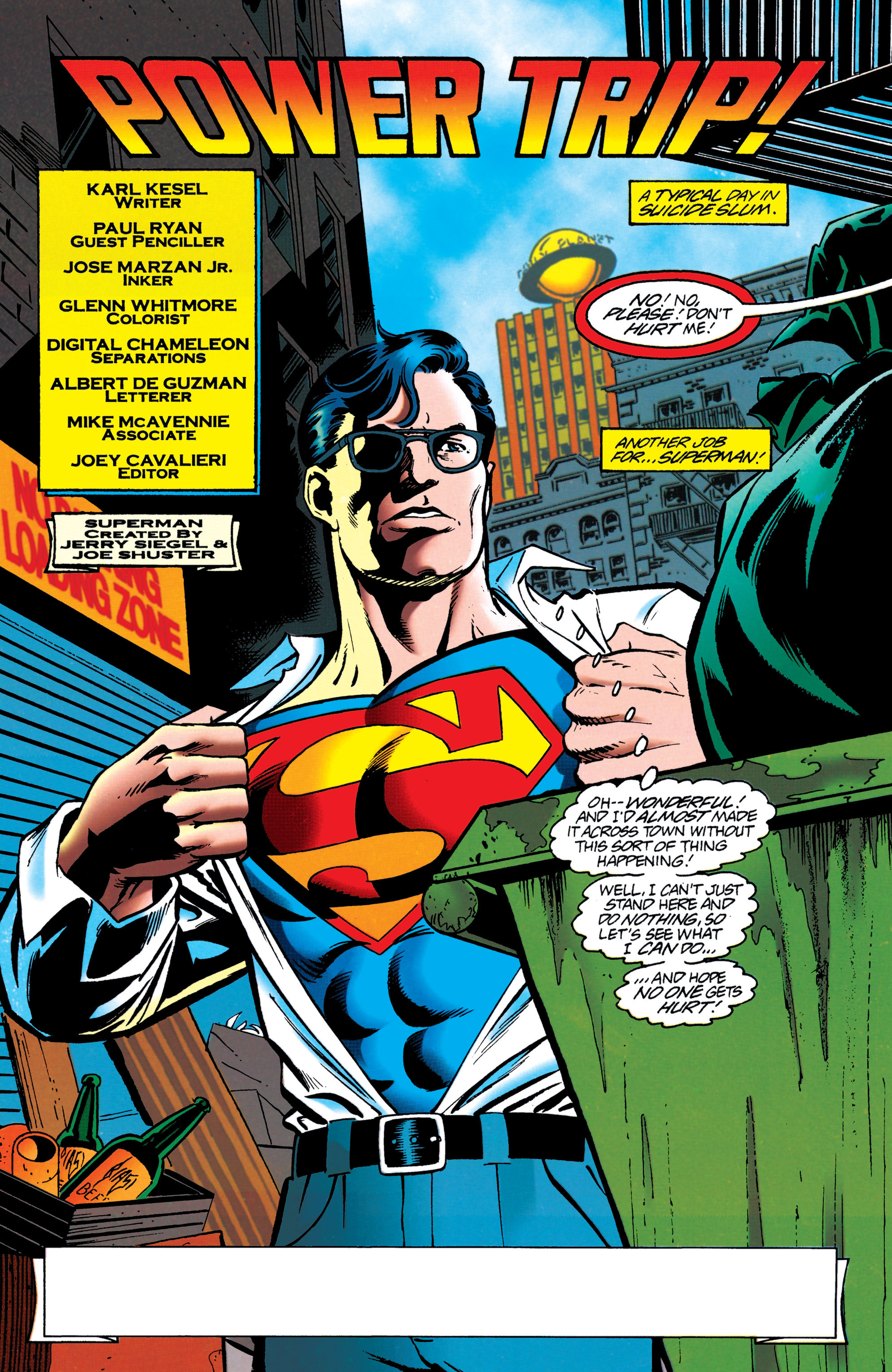 Read online Adventures of Superman (1987) comic -  Issue #542 - 2