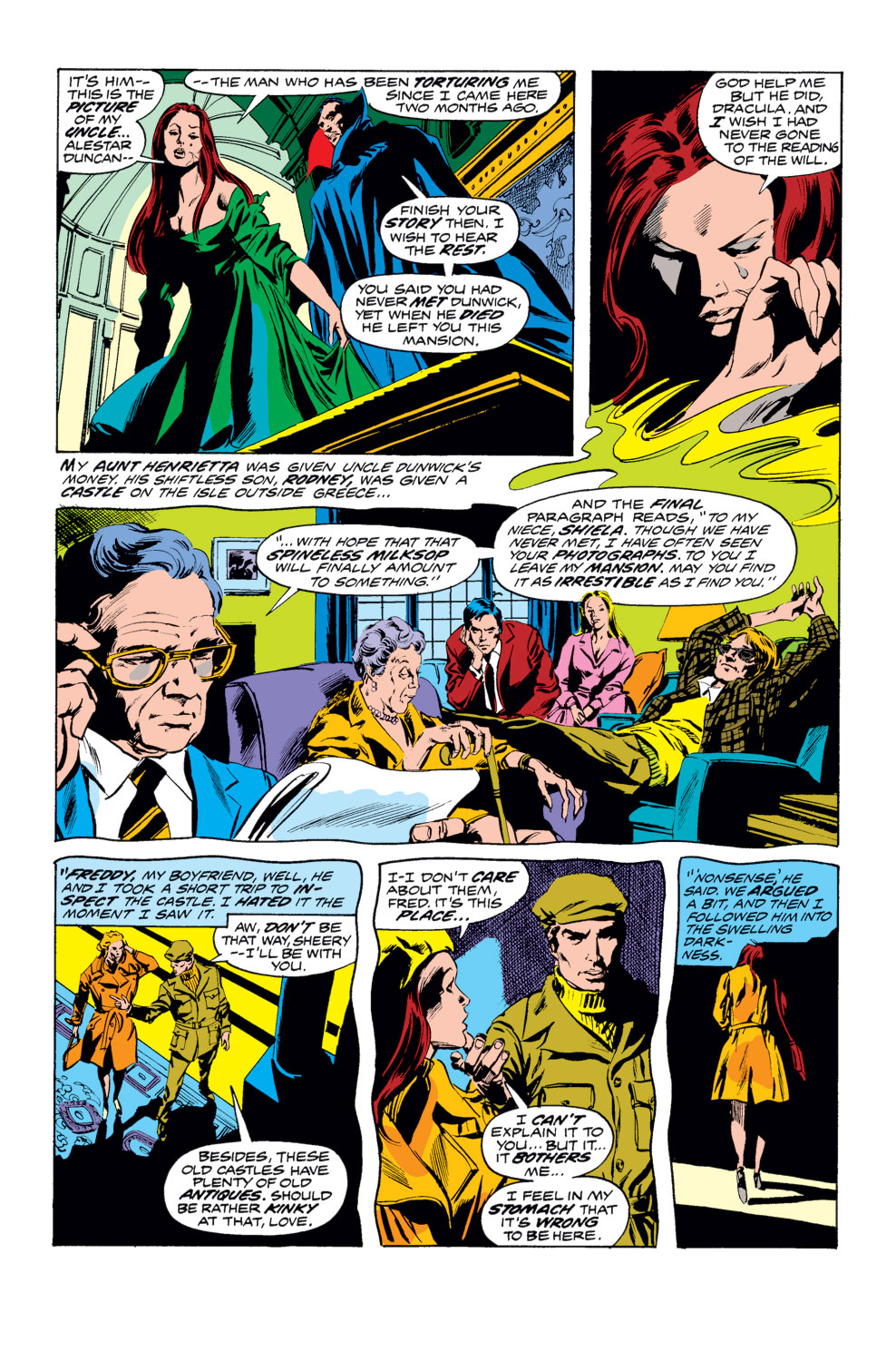 Read online Tomb of Dracula (1972) comic -  Issue #23 - 10