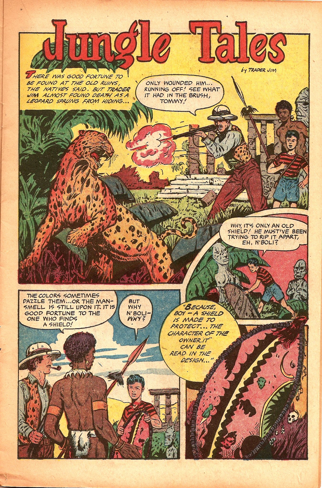 Read online Jungle Comics comic -  Issue #154 - 13