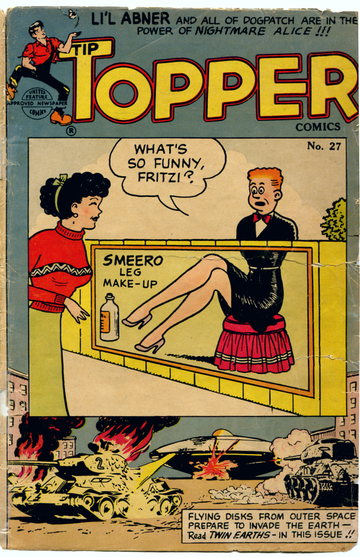 Read online Tip Topper Comics comic -  Issue #27 - 1