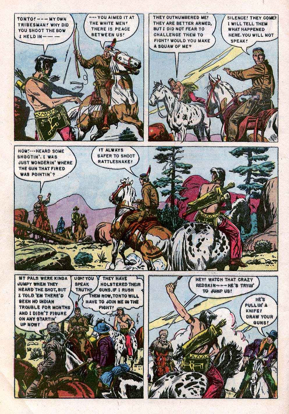 Read online Lone Ranger's Companion Tonto comic -  Issue #13 - 4