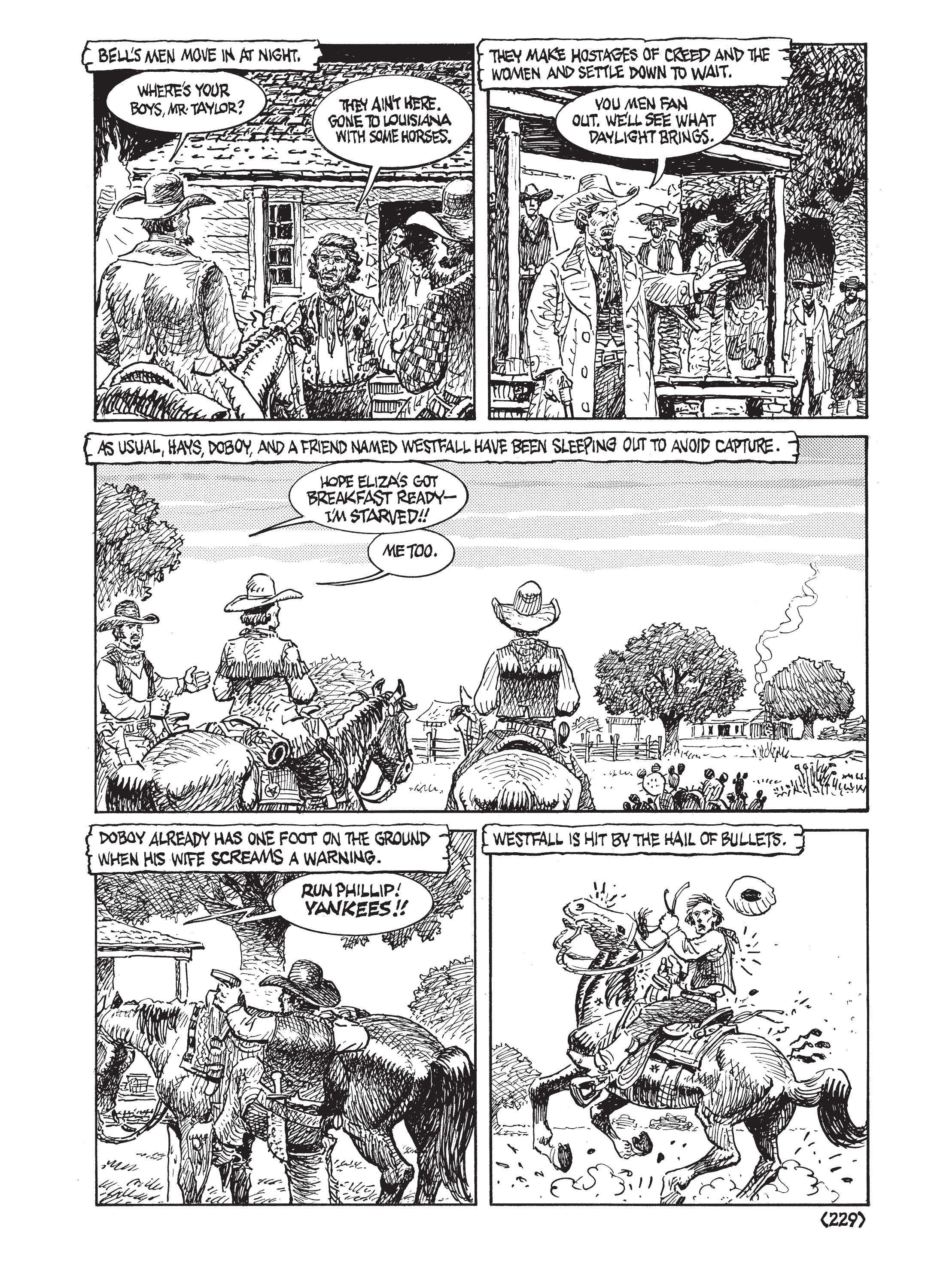 Read online Jack Jackson's American History: Los Tejanos and Lost Cause comic -  Issue # TPB (Part 3) - 27
