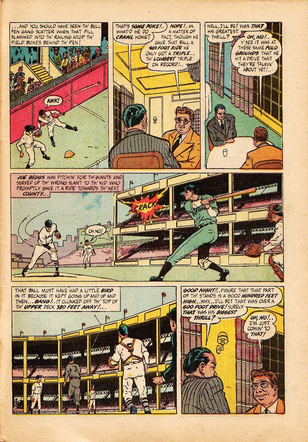 Read online Babe Ruth Sports Comics comic -  Issue #2 - 42