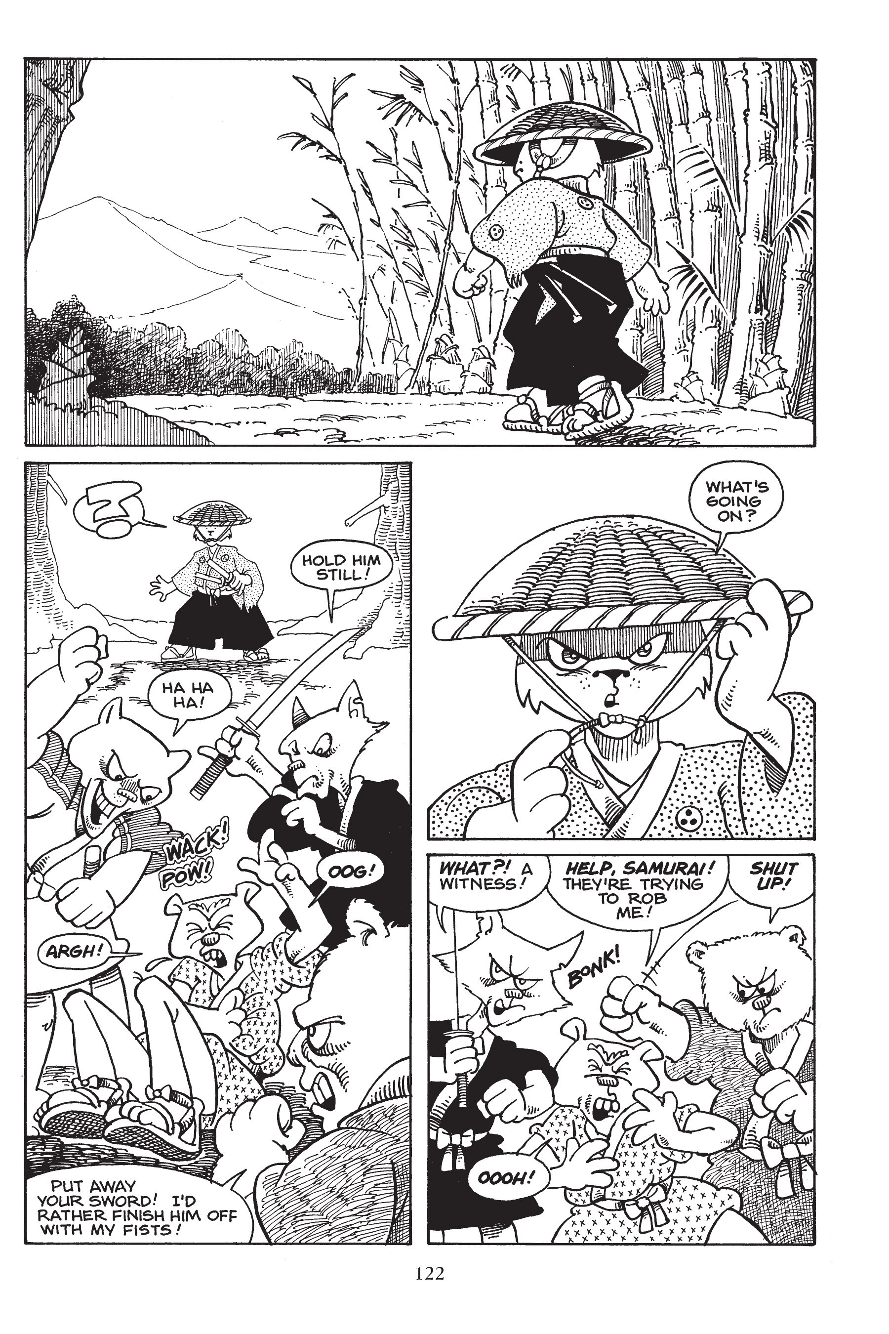 Read online Usagi Yojimbo (1987) comic -  Issue # _TPB 2 - 122