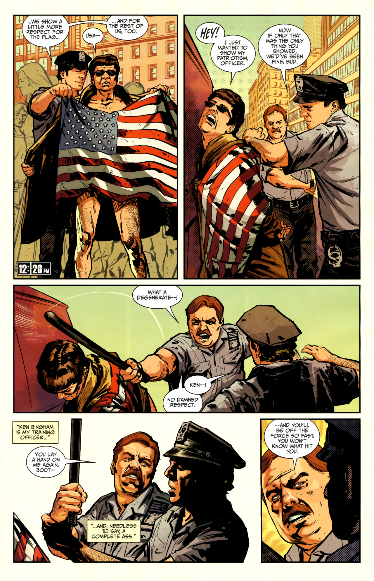 Read online Die Hard: Year One comic -  Issue #2 - 8