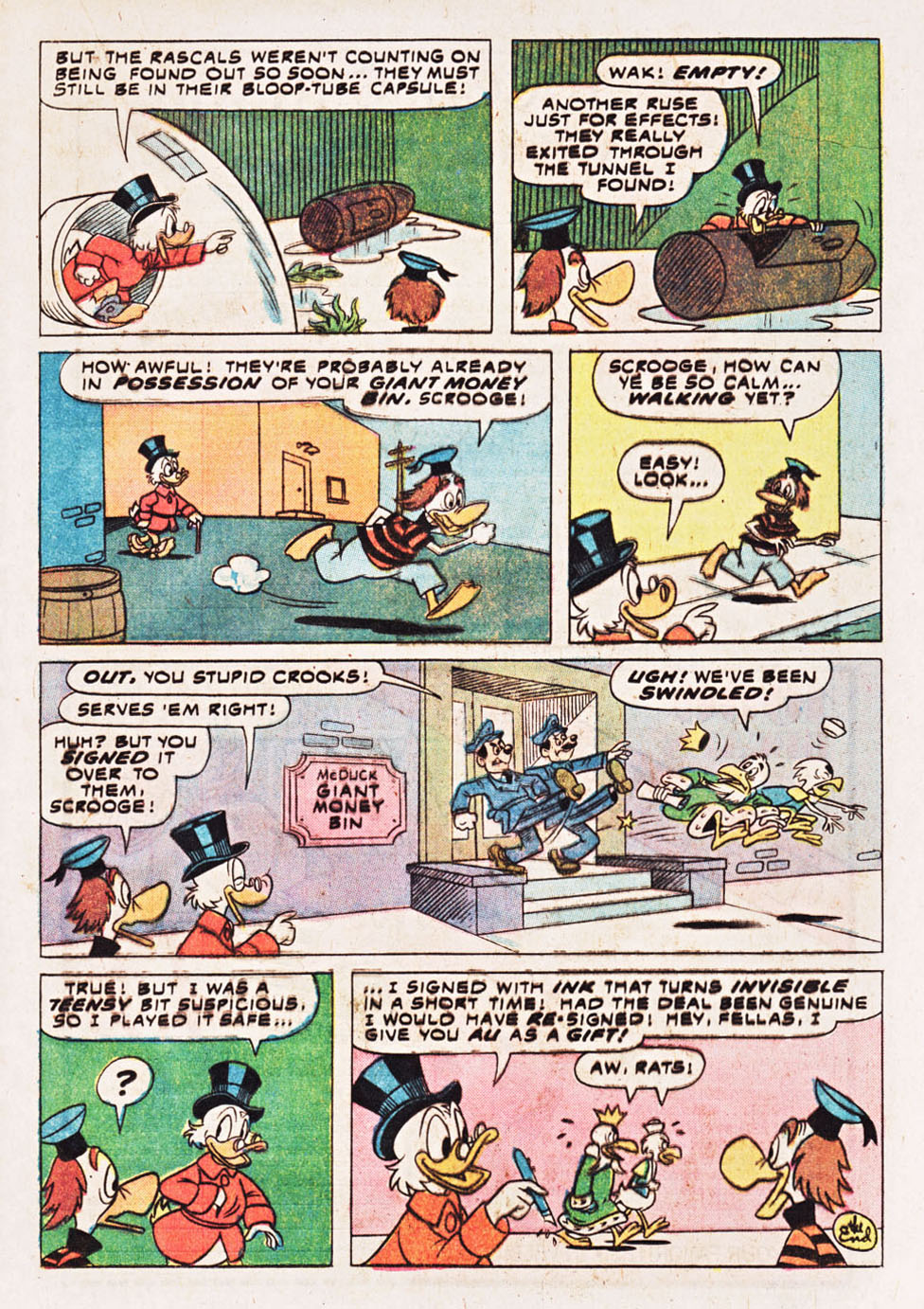 Read online Moby Duck comic -  Issue #16 - 17