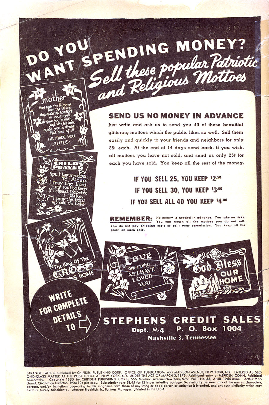 Read online Strange Tales (1951) comic -  Issue #35 - 2