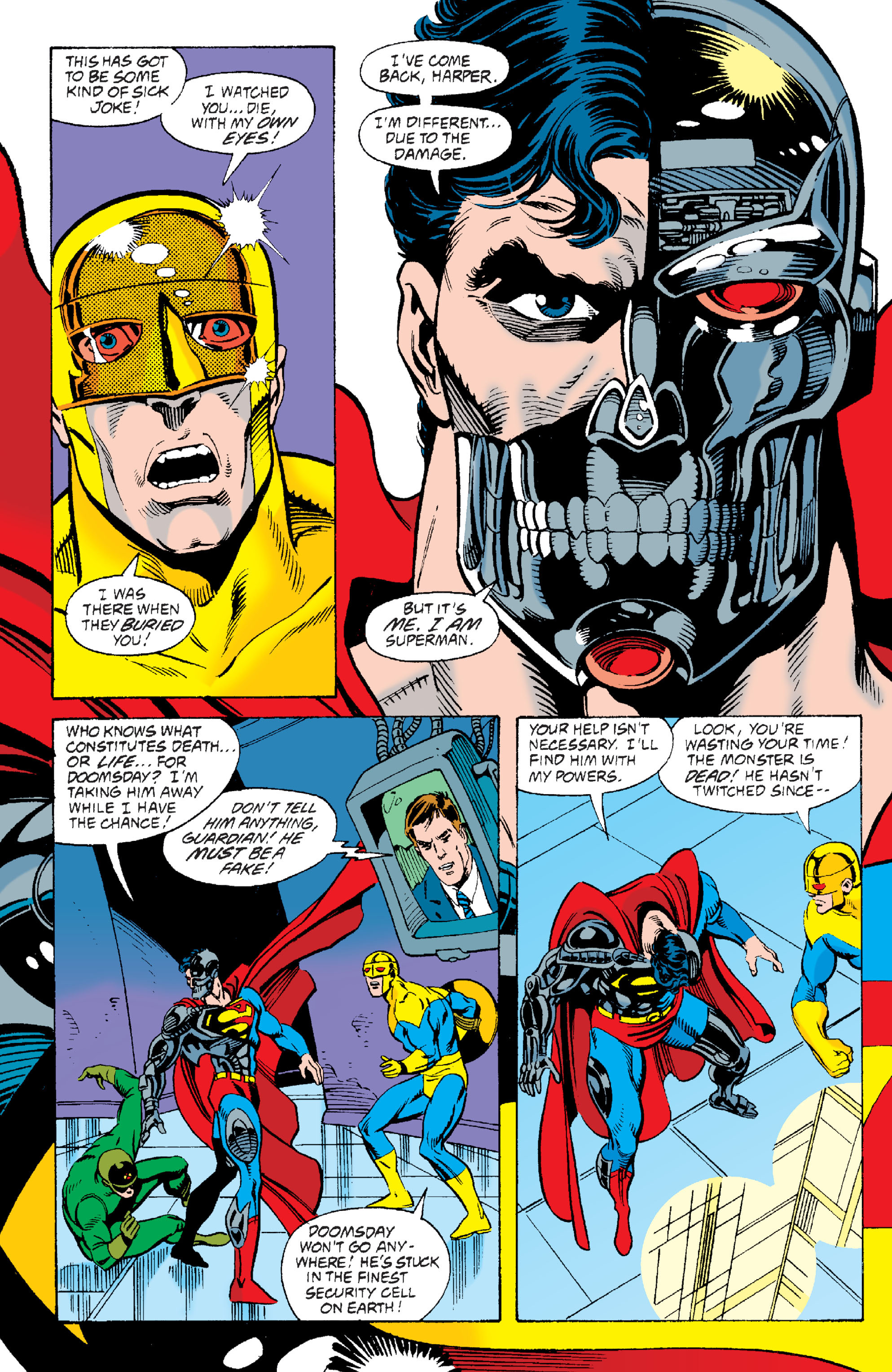 Read online Superman: The Death and Return of Superman Omnibus comic -  Issue # TPB (Part 7) - 24