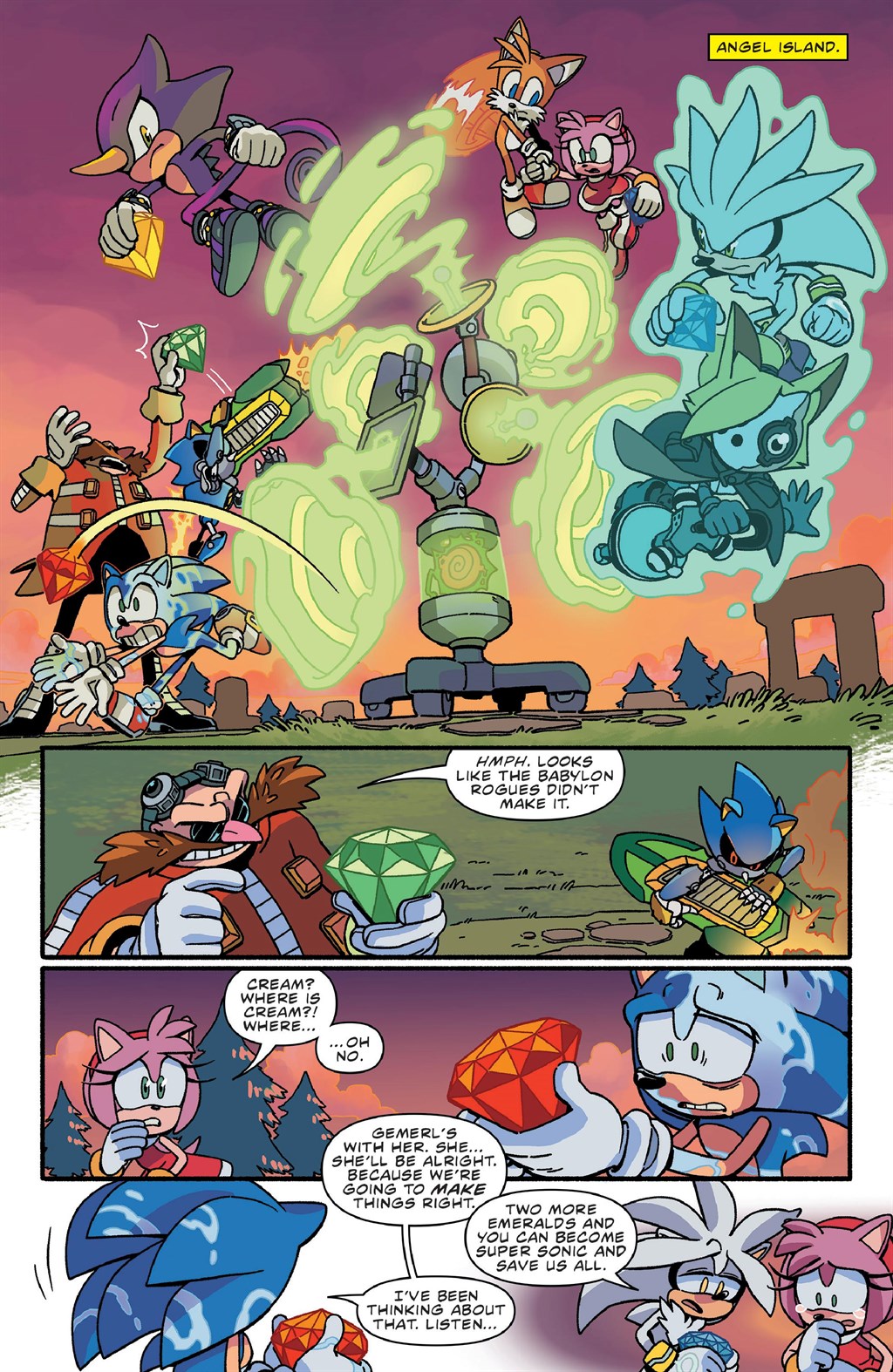 Read online Sonic the Hedgehog (2018) comic -  Issue # _The IDW Collection 3 (Part 3) - 22