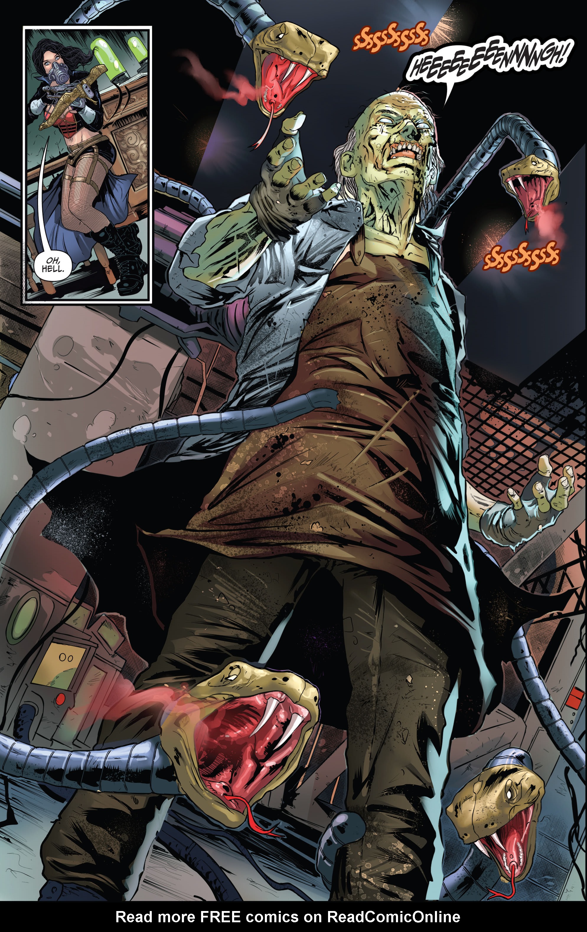 Read online Van Helsing: Deadly Alchemy comic -  Issue # Full - 20