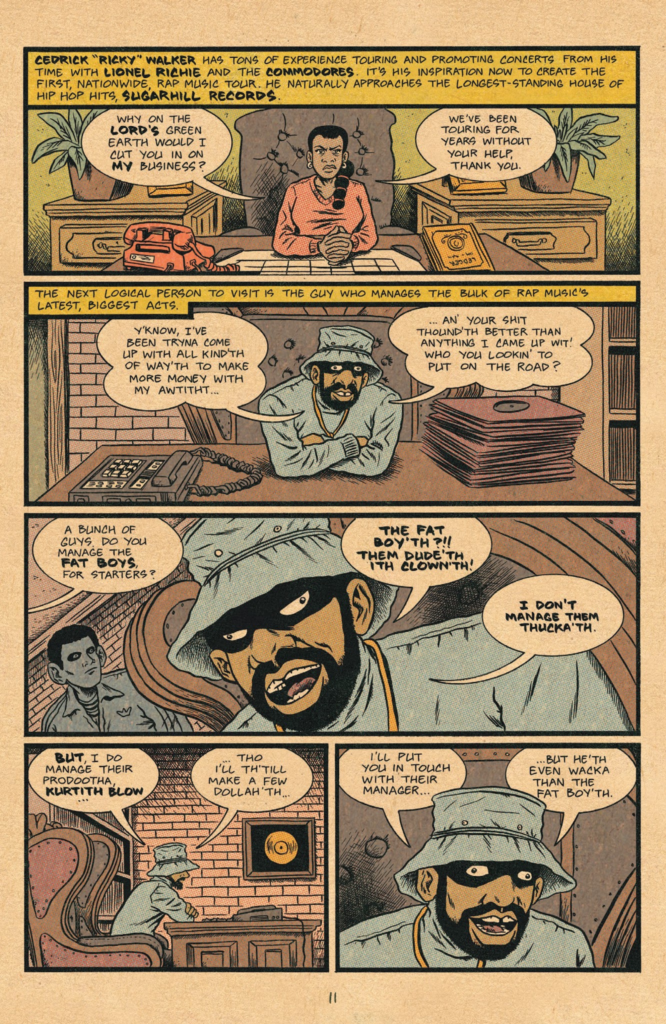 Read online Hip Hop Family Tree (2015) comic -  Issue #12 - 13