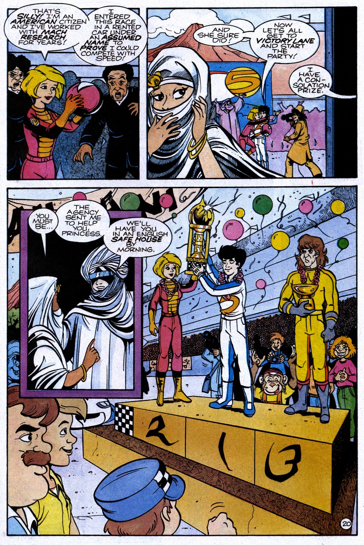 Read online The New Adventures of Speed Racer comic -  Issue #1 - 28