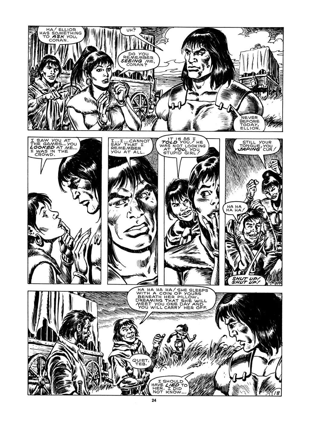 Read online The Savage Sword Of Conan comic -  Issue #151 - 22