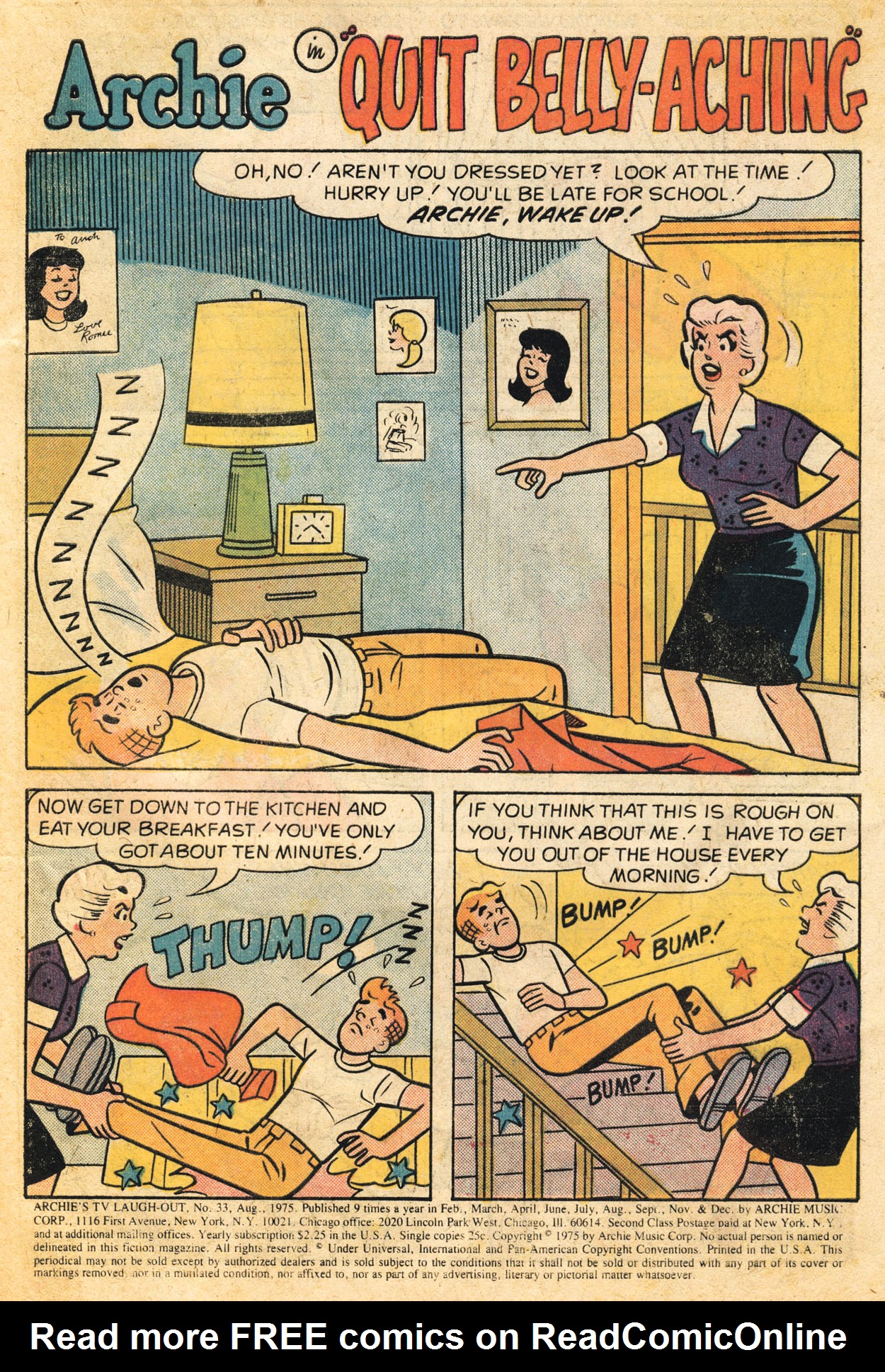Read online Archie's TV Laugh-Out comic -  Issue #33 - 3