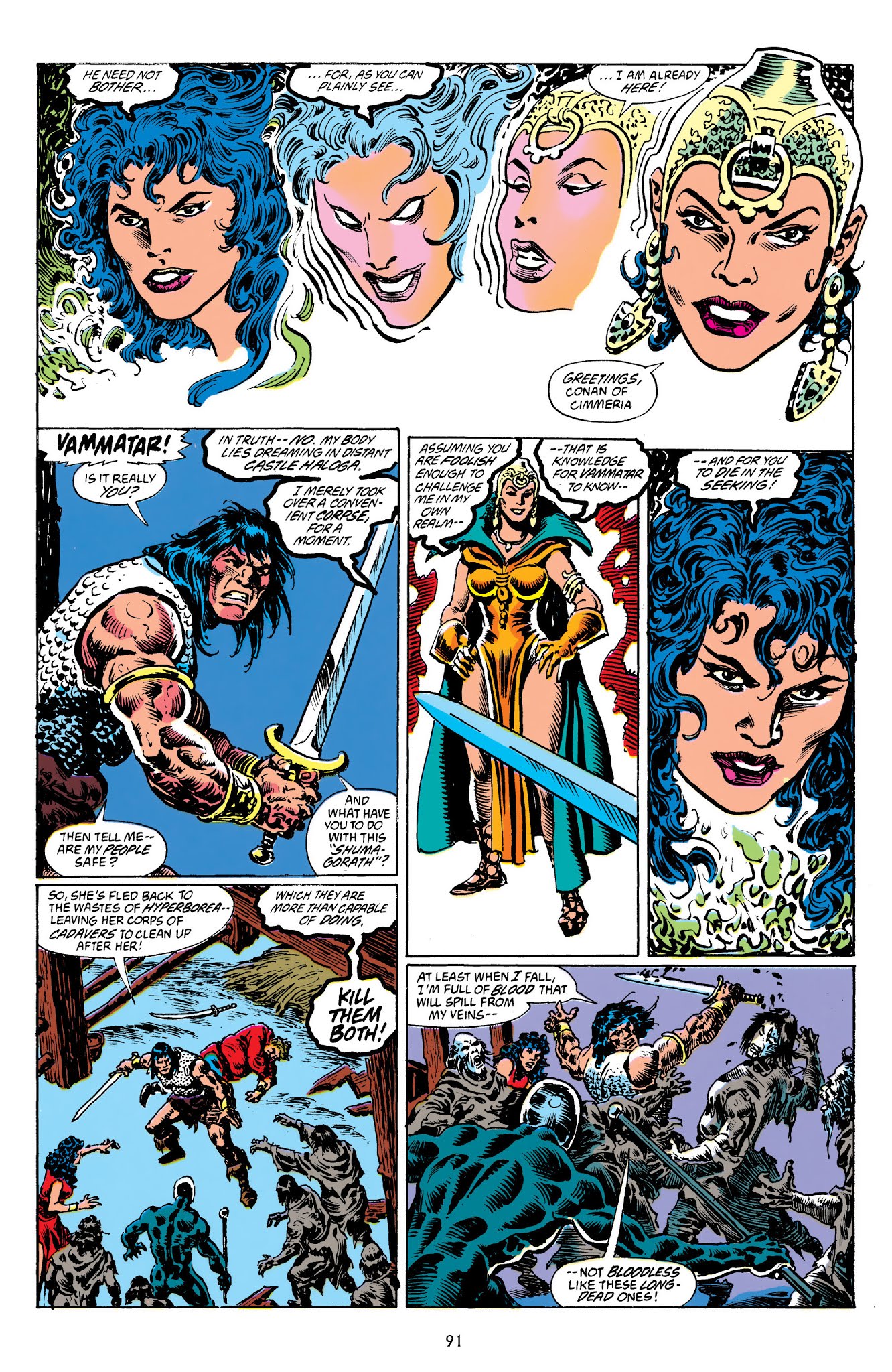 Read online The Chronicles of Conan comic -  Issue # TPB 32 (Part 1) - 92