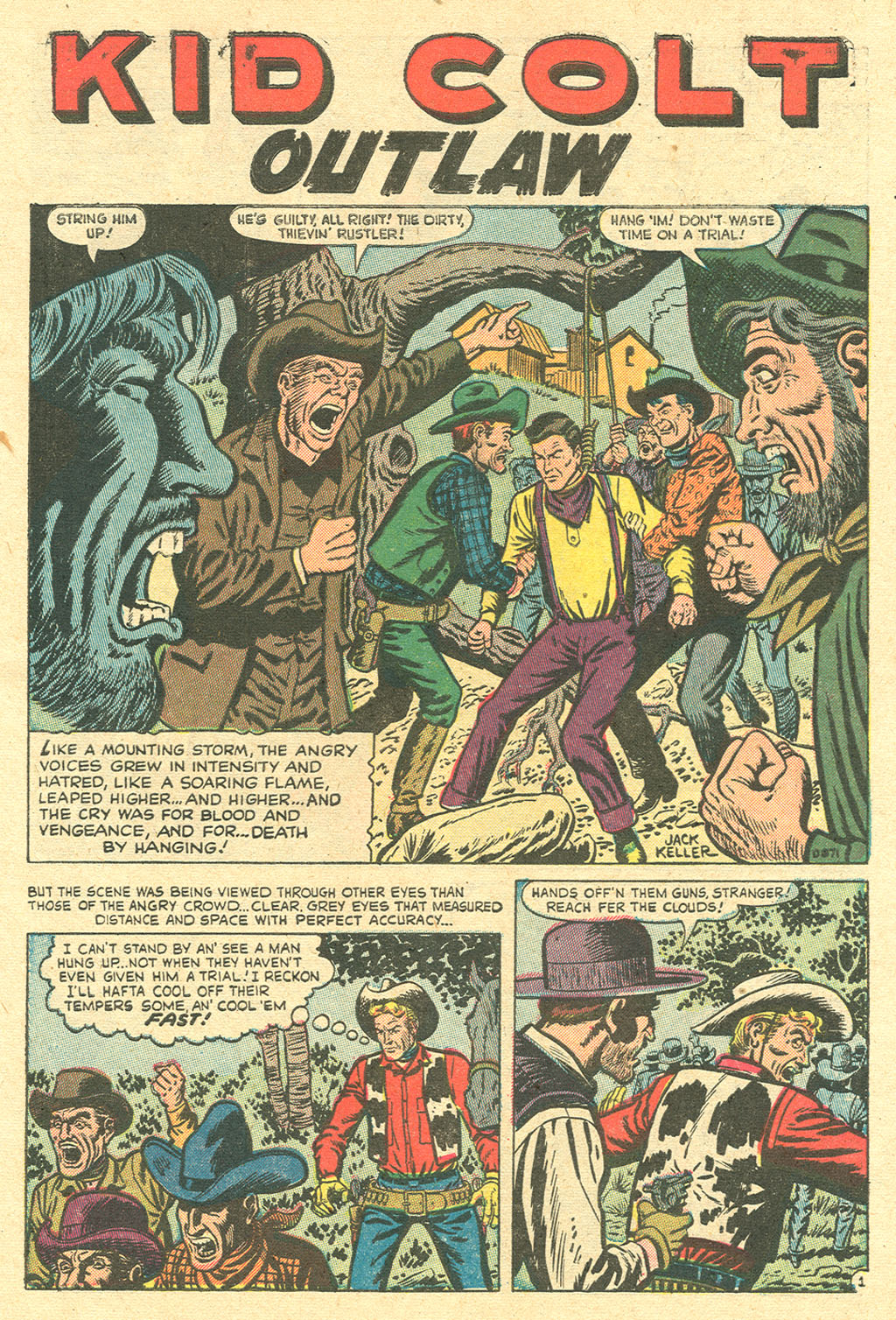 Read online Kid Colt Outlaw comic -  Issue #36 - 3