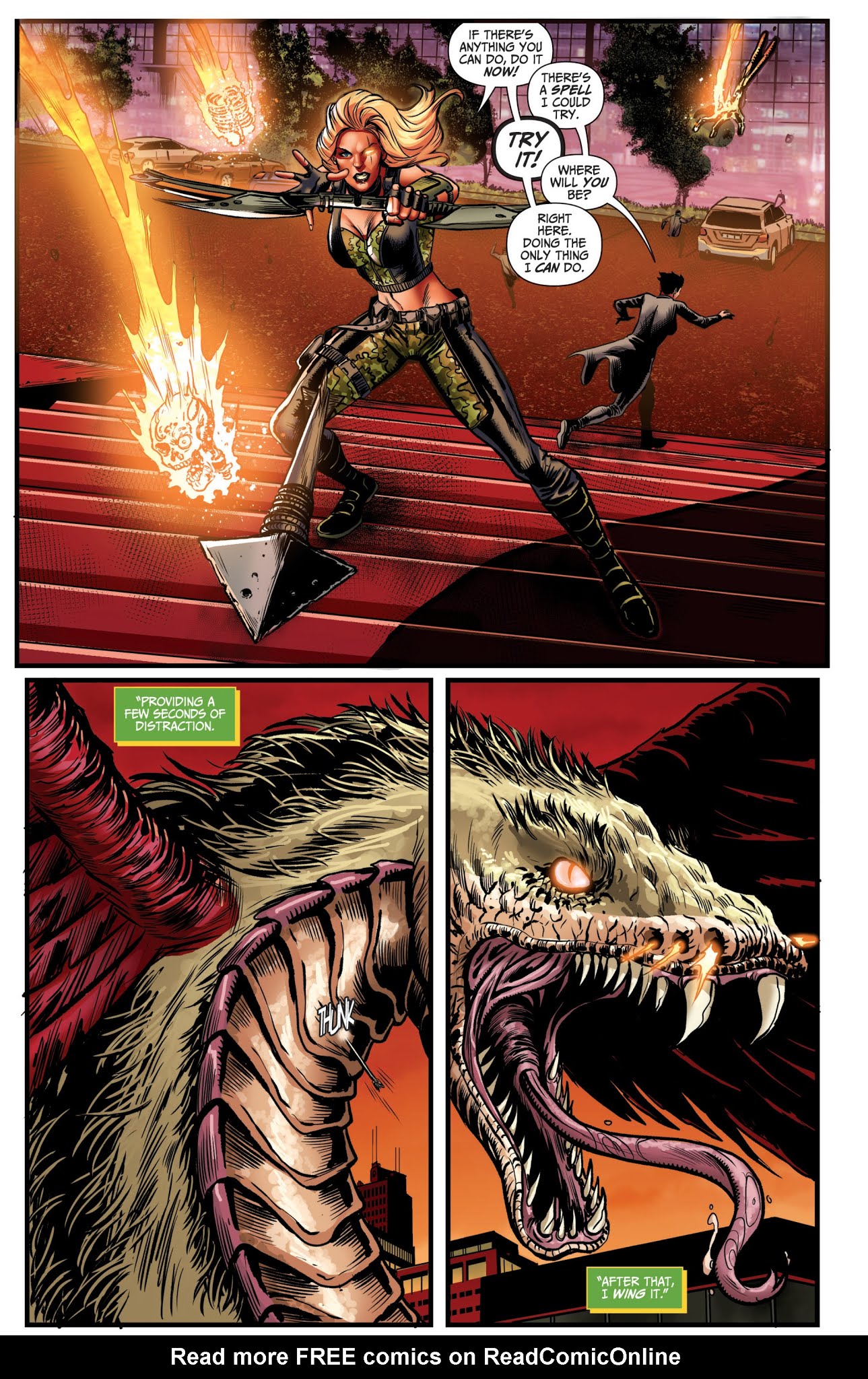 Read online Robyn Hood: The Curse comic -  Issue #6 - 7