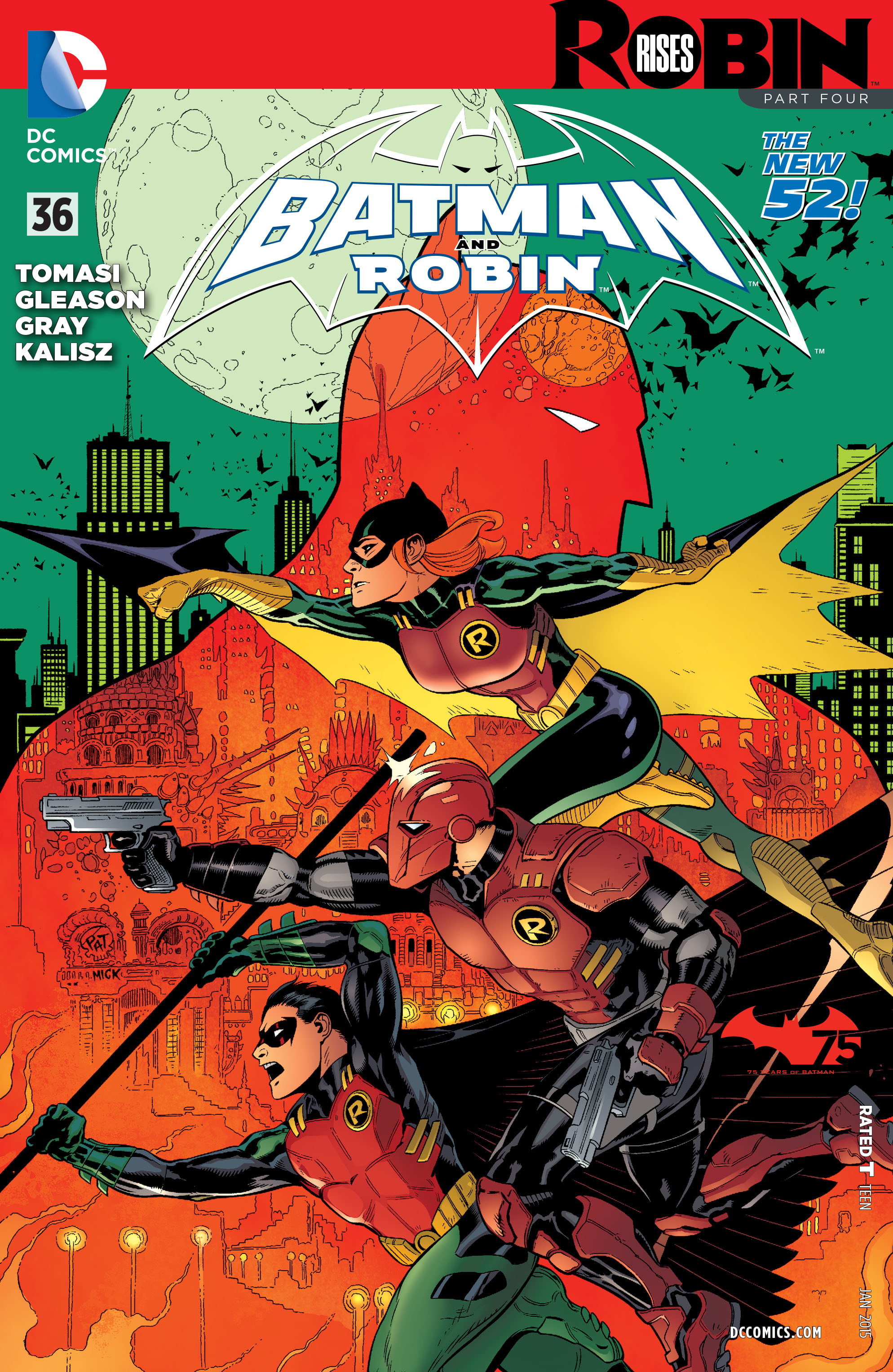 Read online Batman and Robin (2011) comic -  Issue #36 - 1