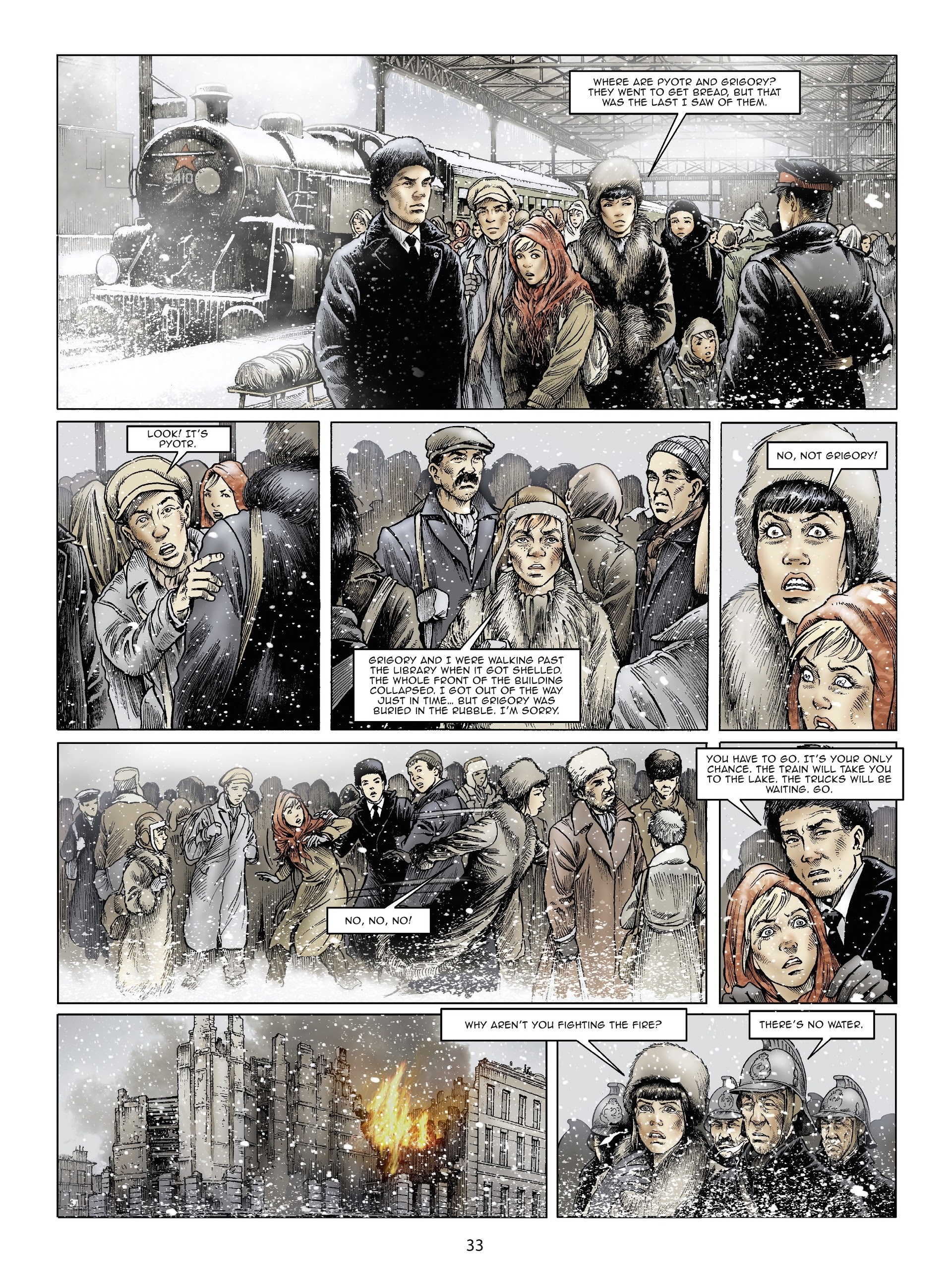Read online The Lions of Leningrad comic -  Issue #2 - 33