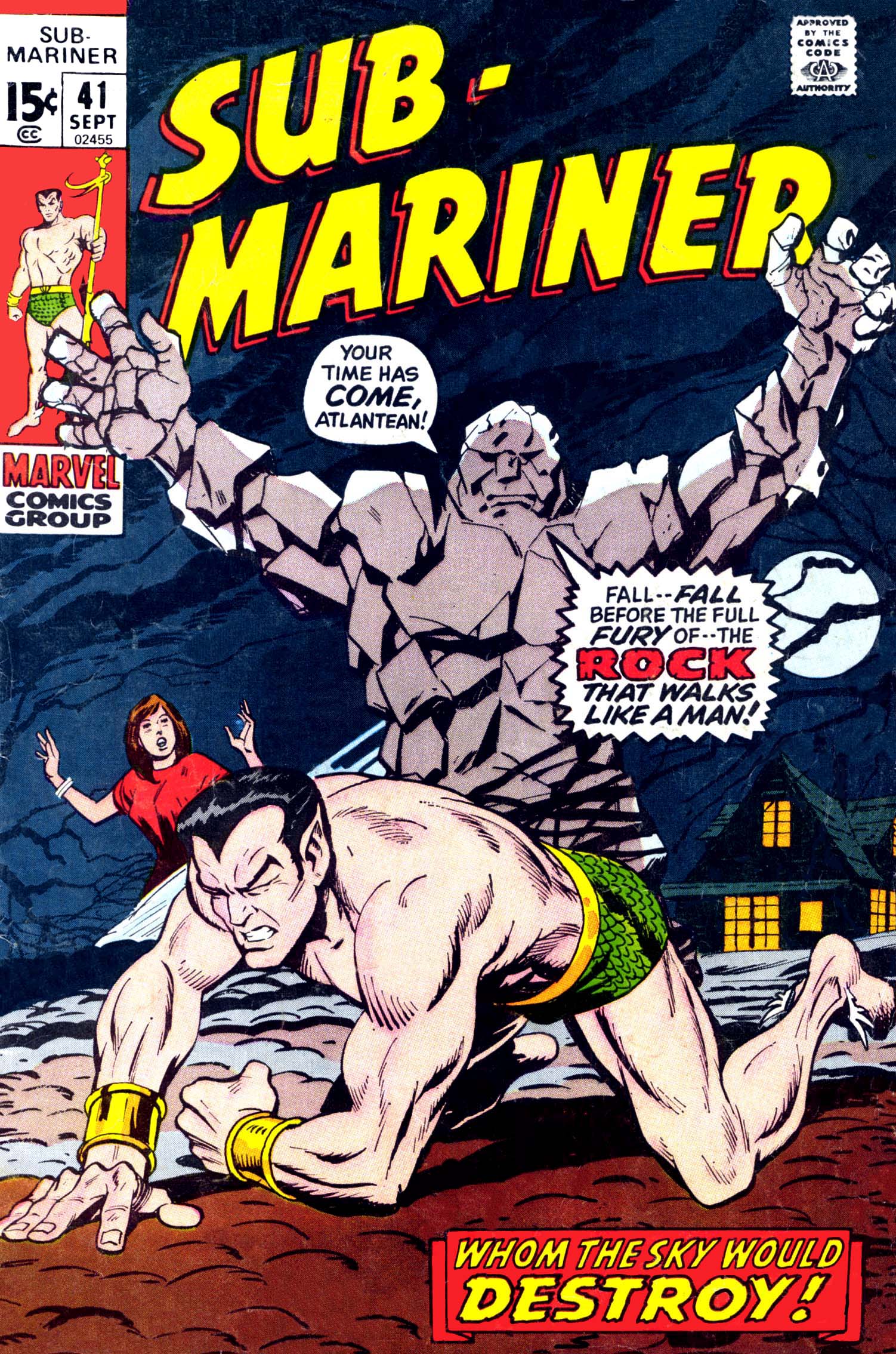 Read online The Sub-Mariner comic -  Issue #41 - 1