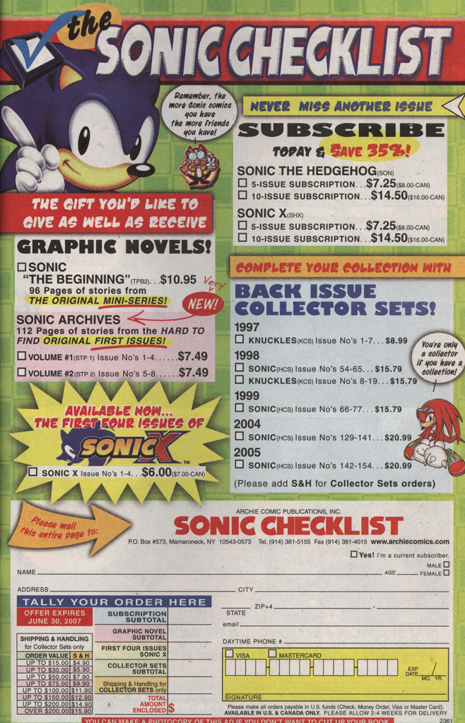 Read online Sonic X comic -  Issue #19 - 33