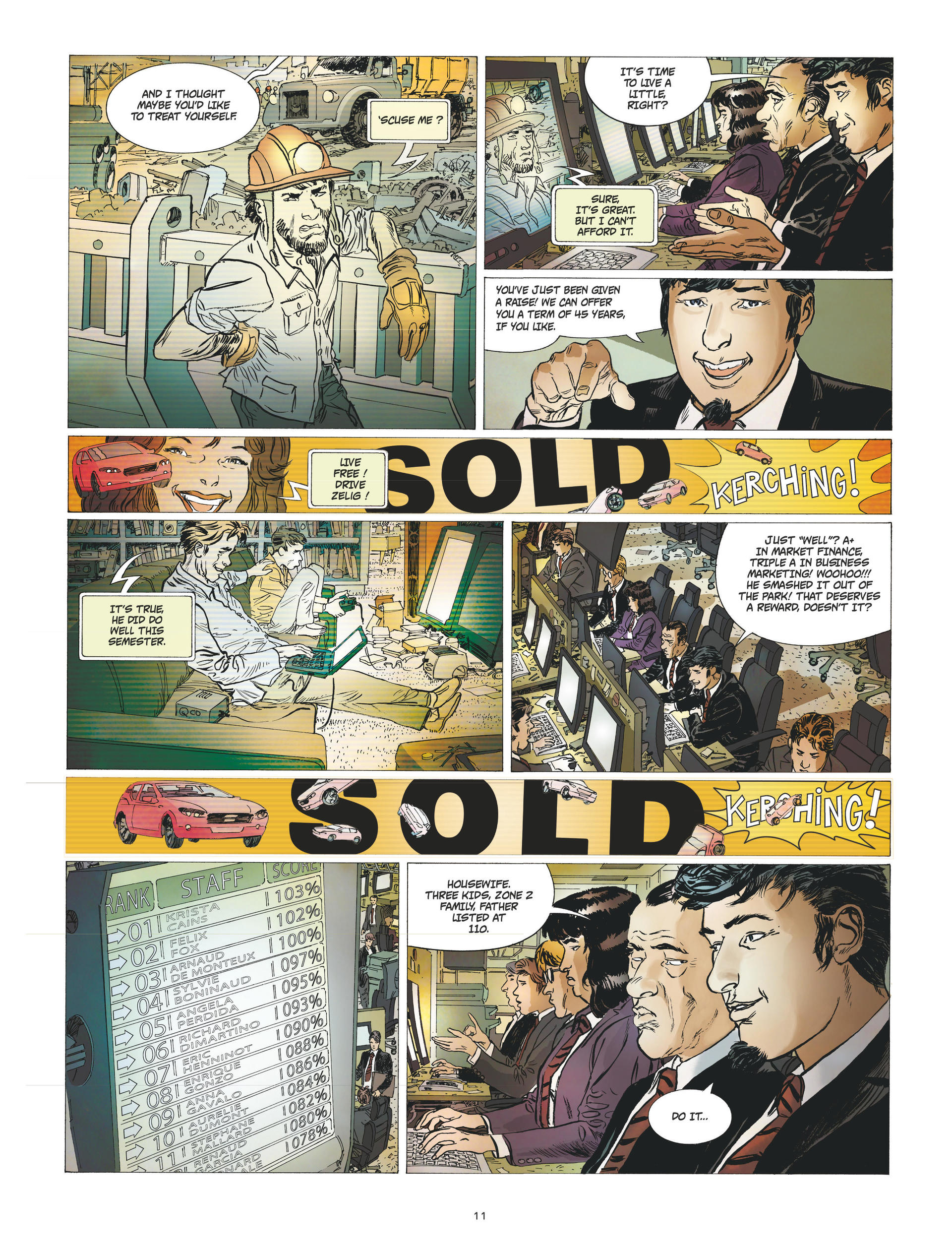 Read online Human Stock Exchange comic -  Issue #1 - 11