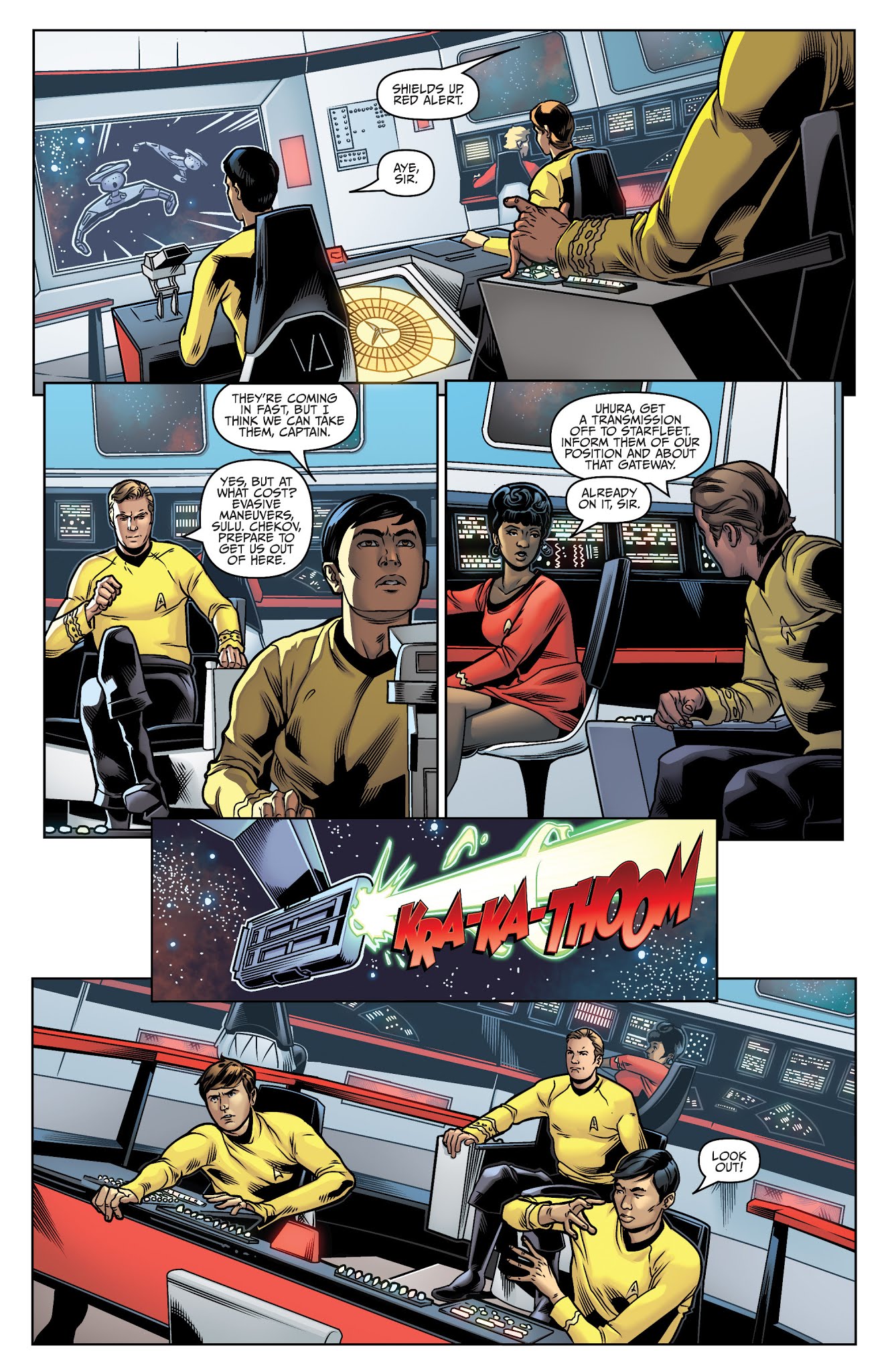 Read online Star Trek/Planet of the Apes: The Primate Directive comic -  Issue #1 - 14