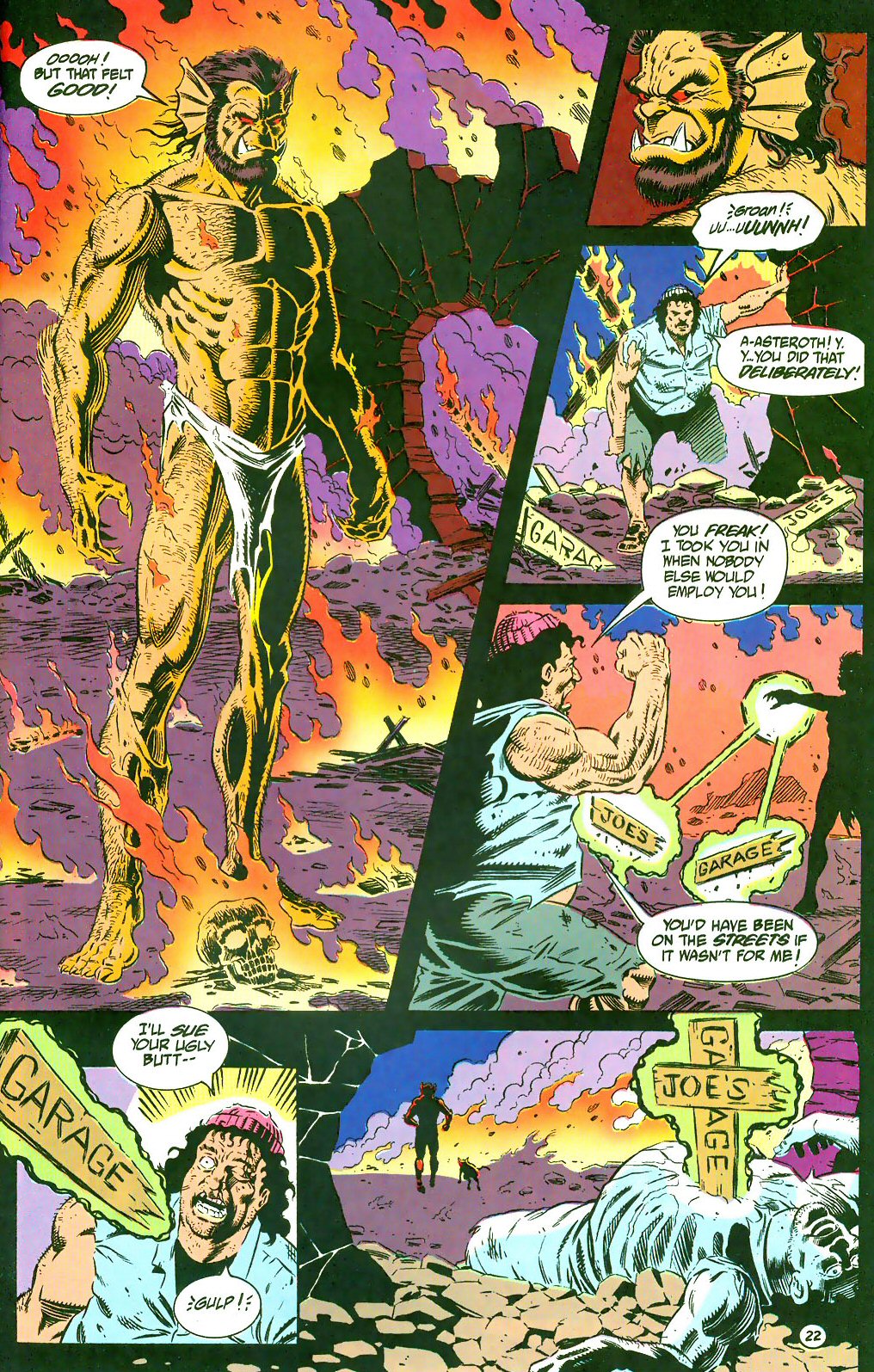 Read online The Demon (1990) comic -  Issue #30 - 23
