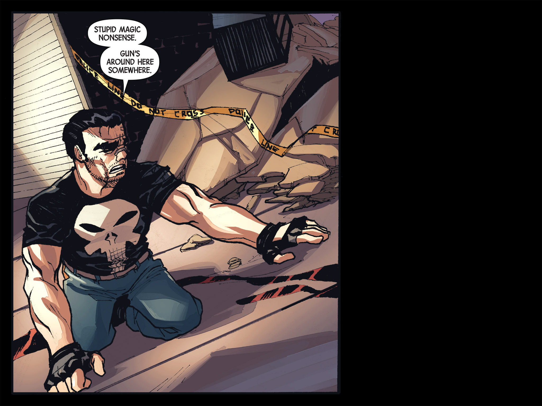 Read online Doctor Strange/Punisher: Magic Bullets Infinite Comic comic -  Issue #6 - 31