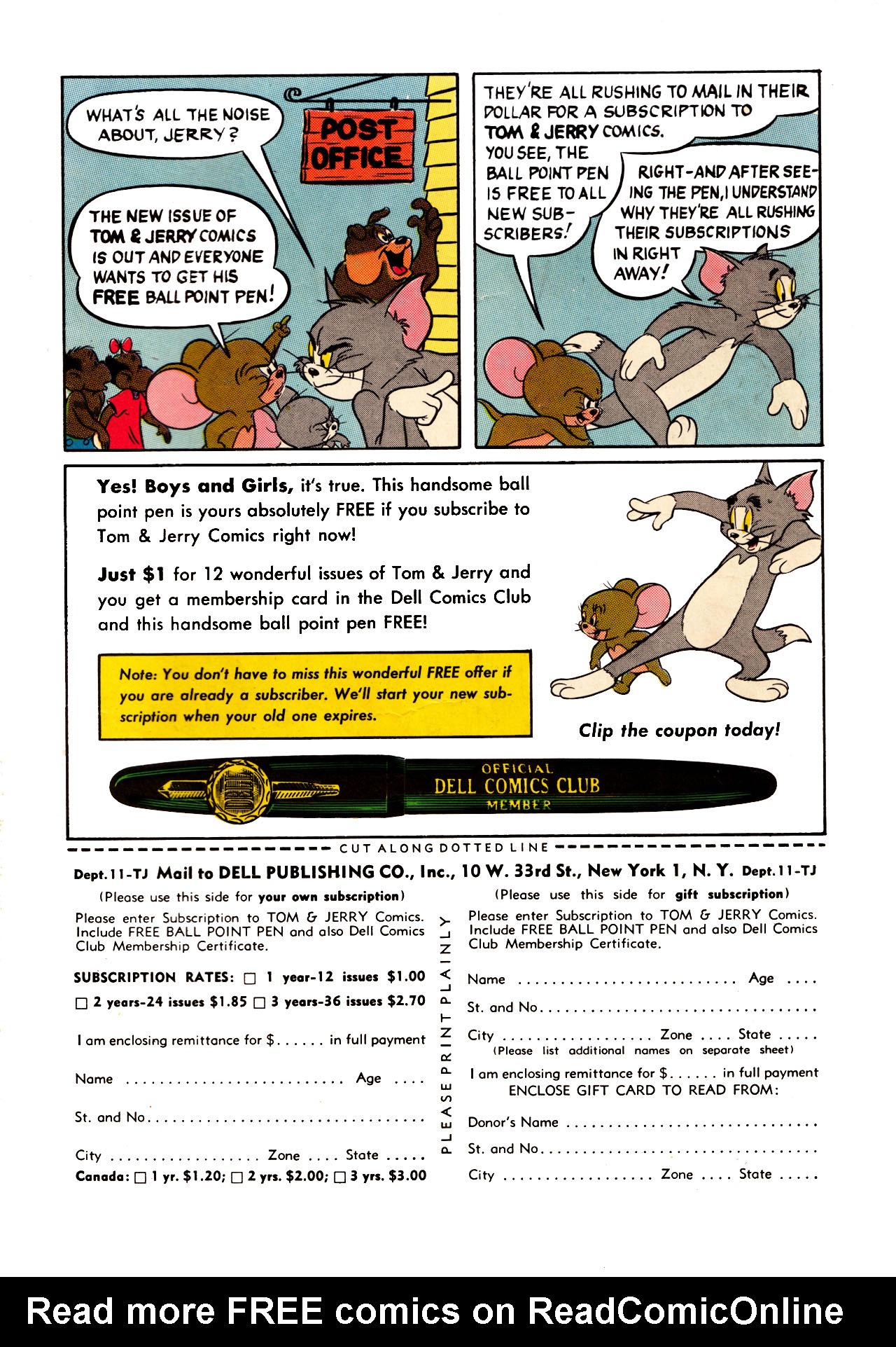 Read online Tom & Jerry Comics comic -  Issue #112 - 52