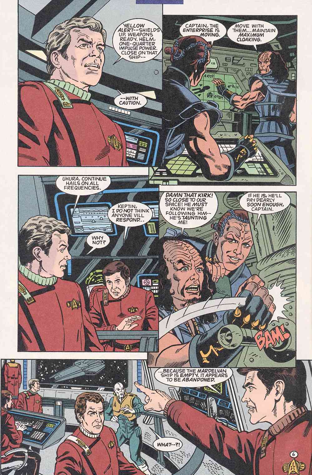 Read online Star Trek (1989) comic -  Issue #48 - 6