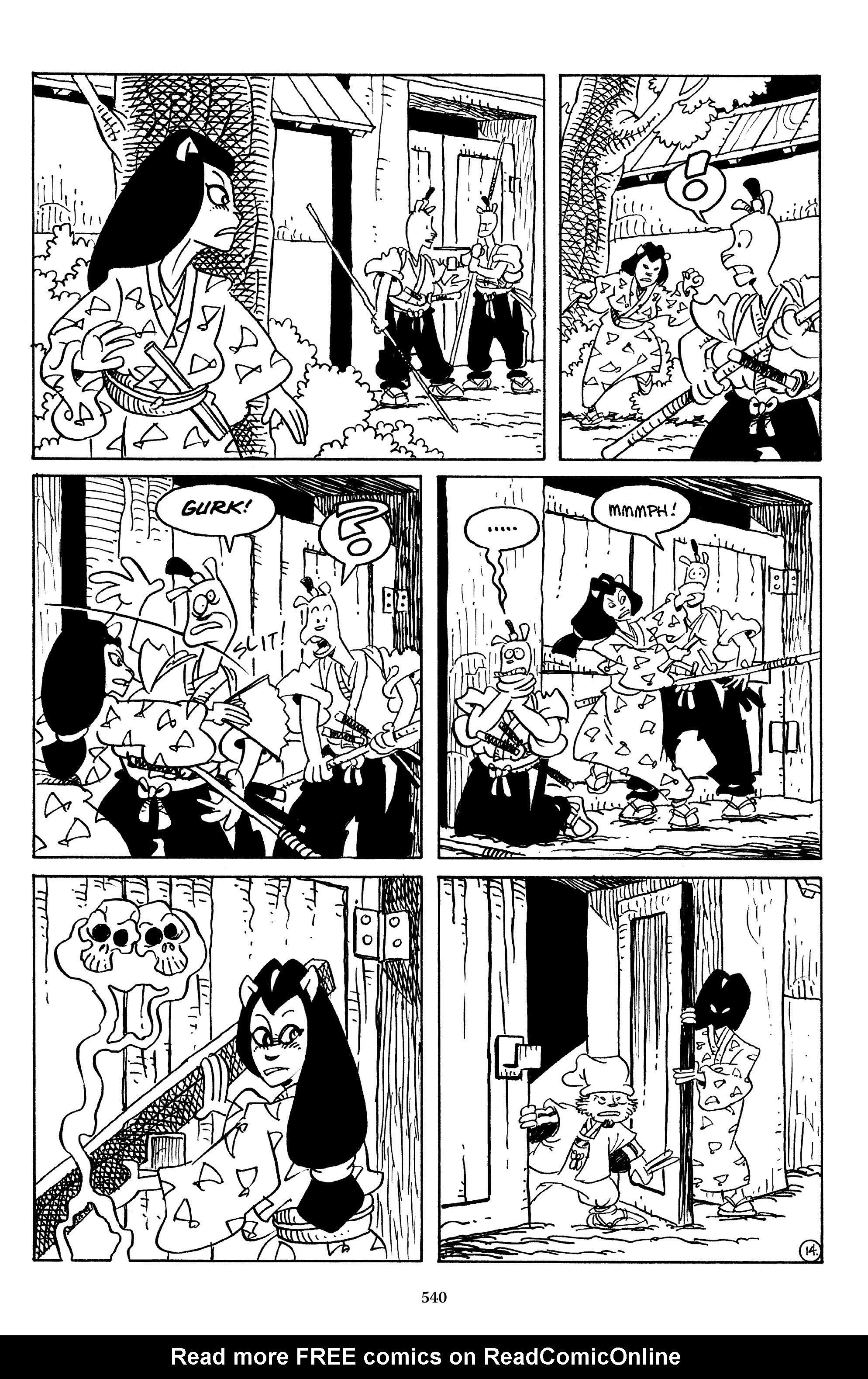 Read online The Usagi Yojimbo Saga comic -  Issue # TPB 4 - 536