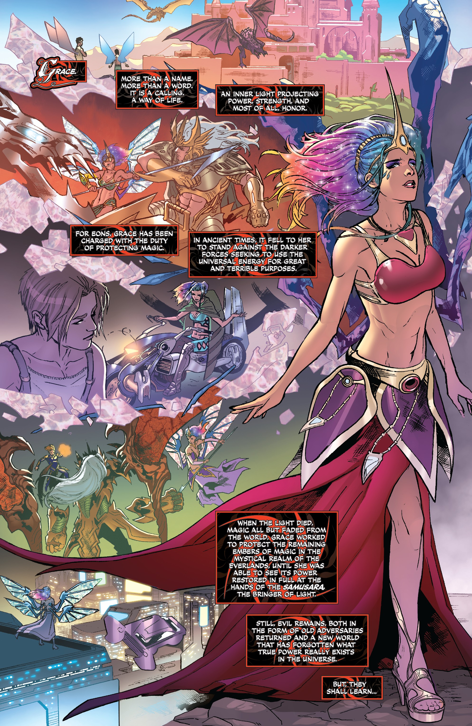 Read online Soulfire comic -  Issue #1 - 4