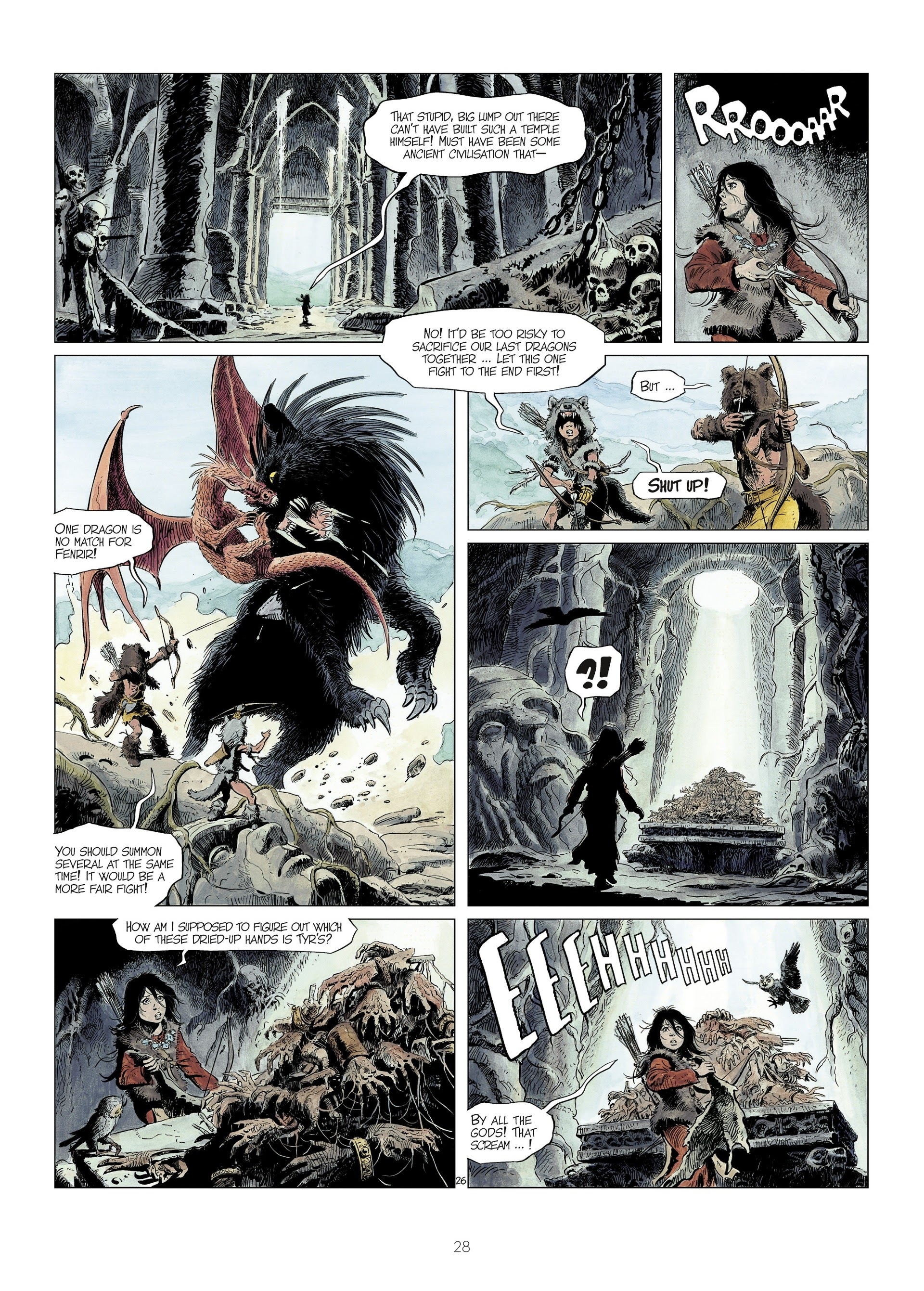 Read online The World of Thorgal: Wolfcub comic -  Issue #3 - 30