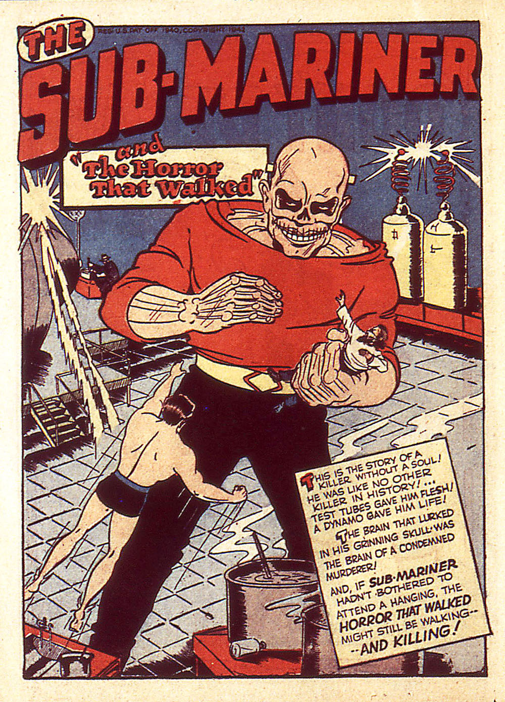Read online Sub-Mariner Comics comic -  Issue #4 - 25