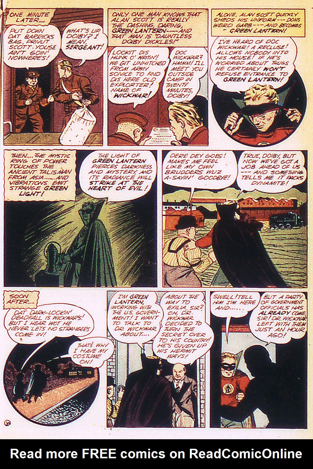 Read online Green Lantern (1941) comic -  Issue #6 - 5