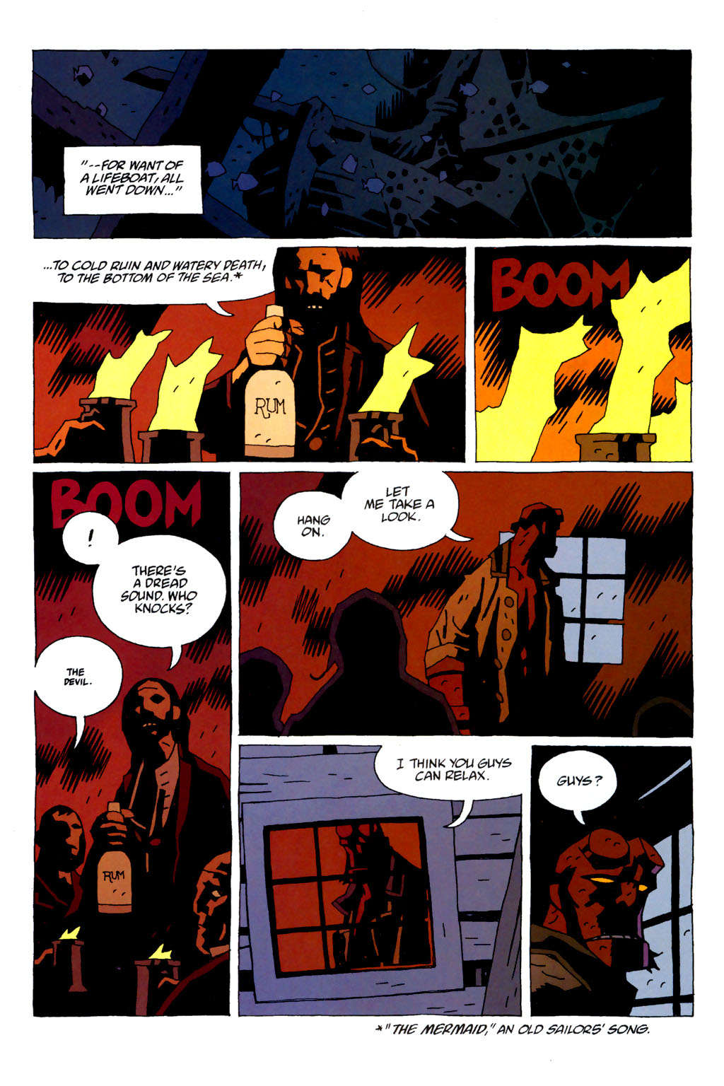 Read online Hellboy: The Island comic -  Issue #1 - 8