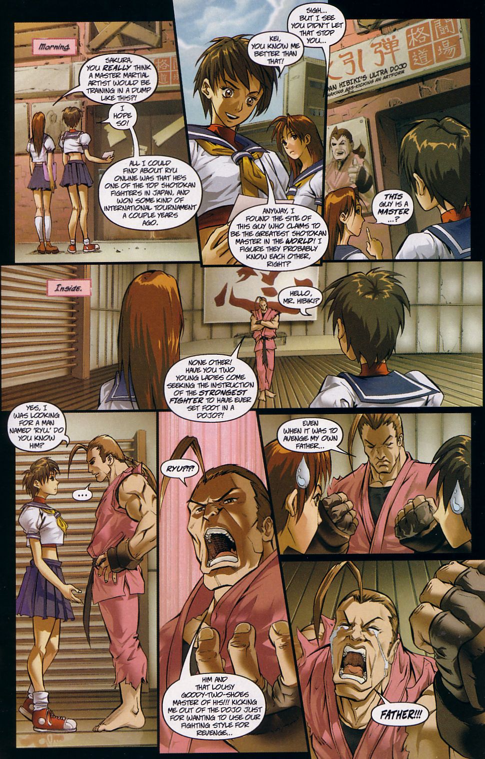 Read online Street Fighter (2003) comic -  Issue #4 - 12