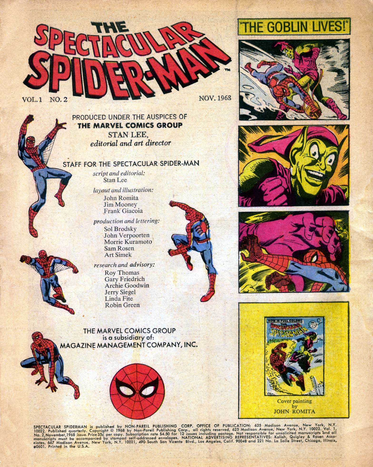 Read online Spectacular Spider-Man Magazine comic -  Issue #2 - 3