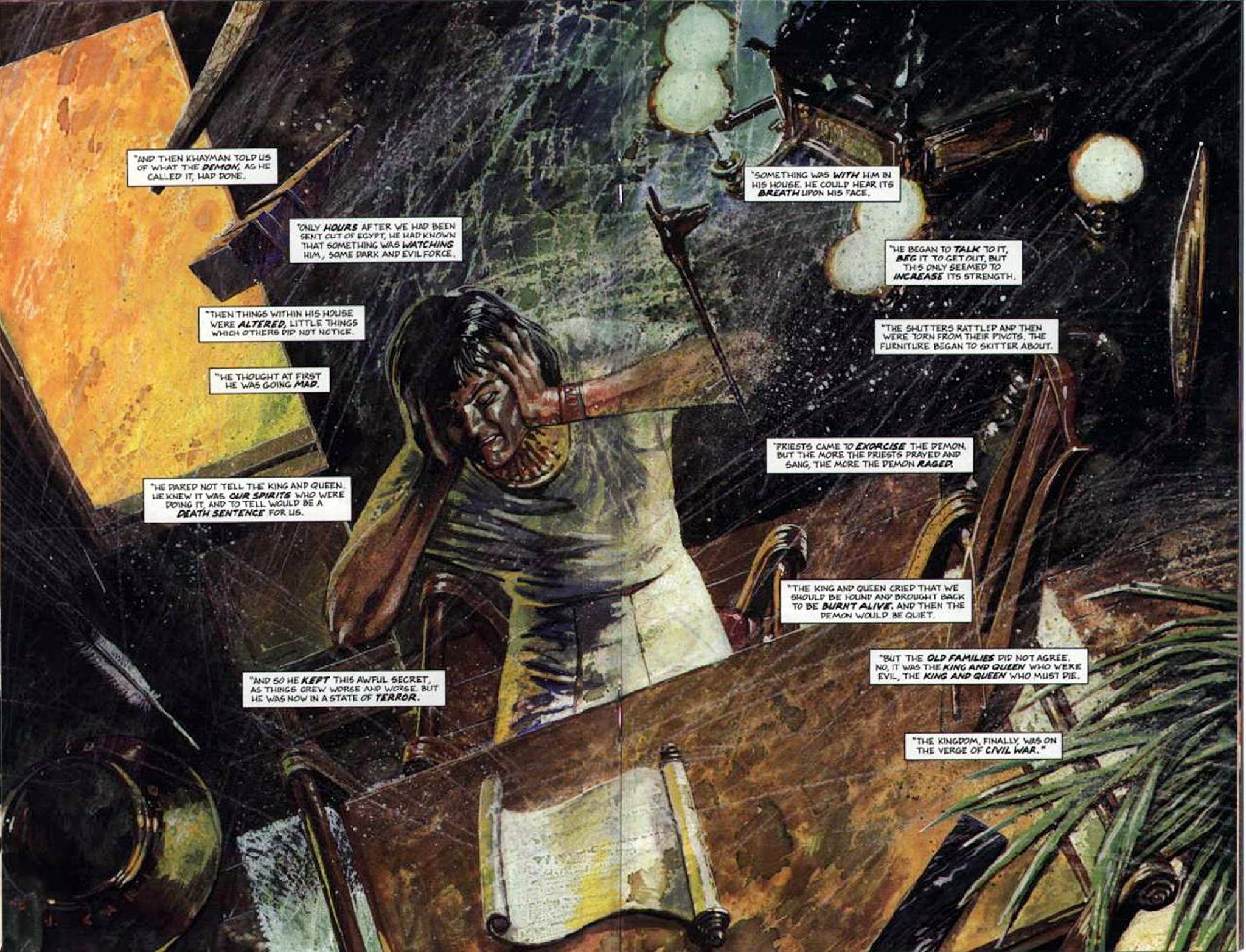 Read online Anne Rice's Queen of the Damned comic -  Issue #10 - 17