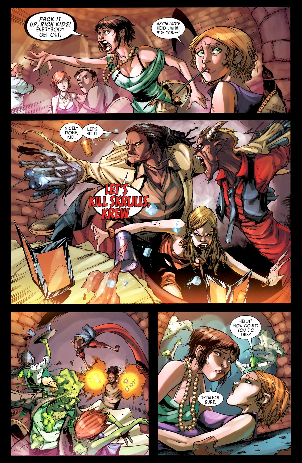 Read online Skrull Kill Krew (2009) comic -  Issue #5 - 6